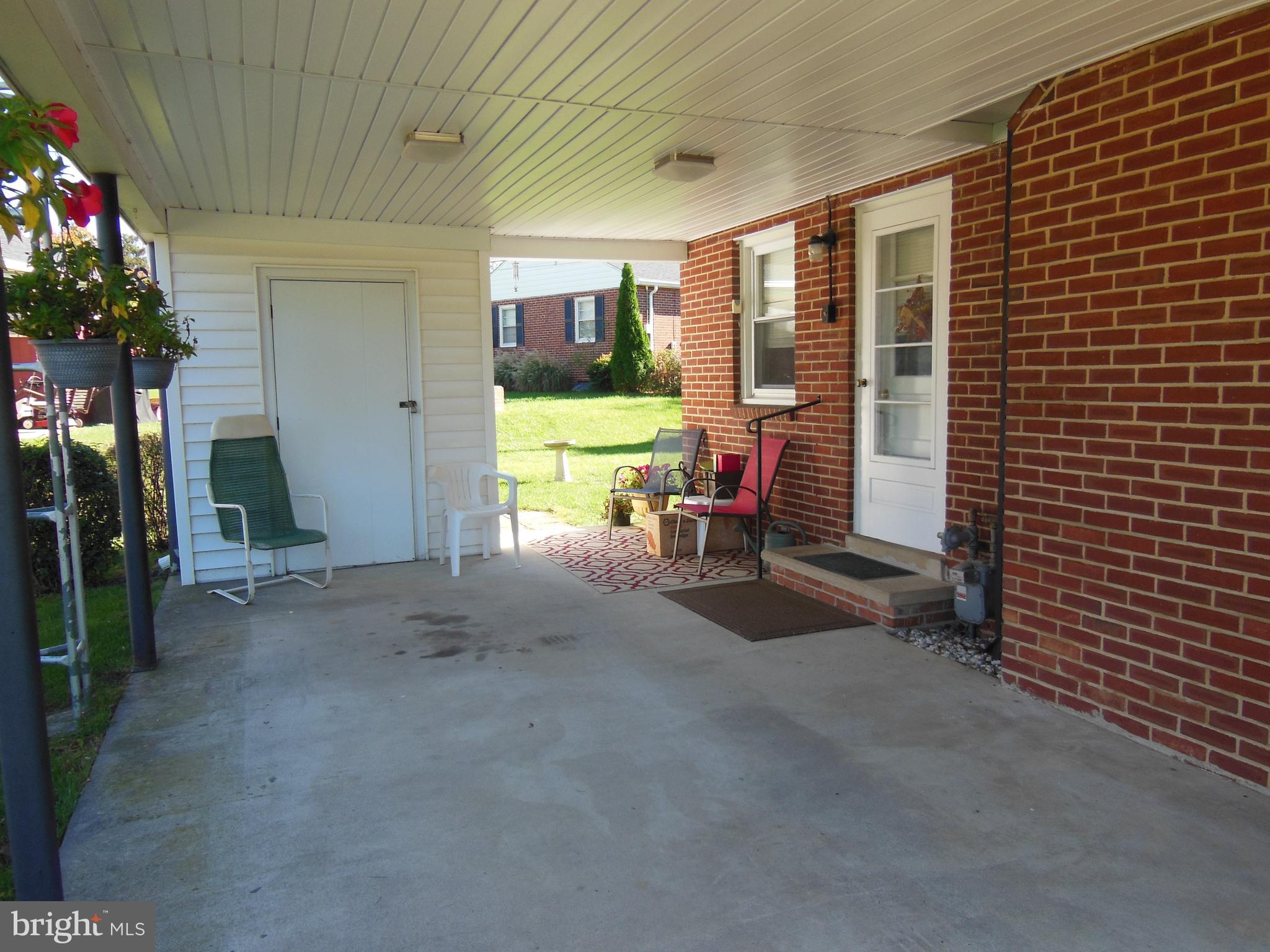 922 Seminole Road Frederick, MD 21701 - Photo 4 of 26 Carport w/ Storage Area