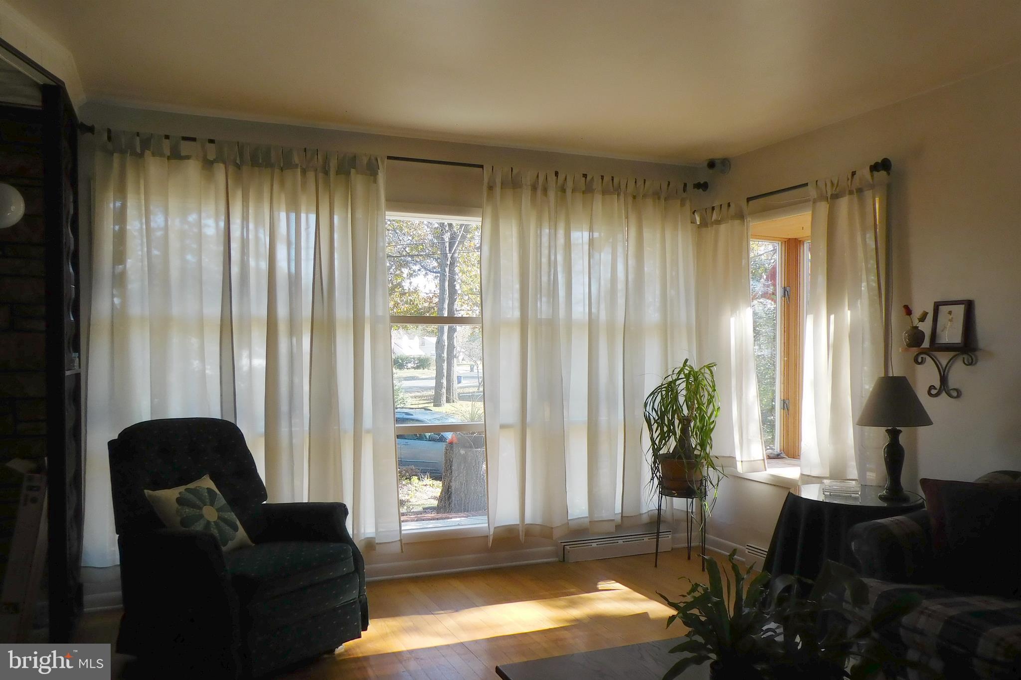 13 Litle Avenue Riverside, NJ 08075 - Photo 12 of 42 LIVING ROOM FLOOR TO CEILING WINDOWS