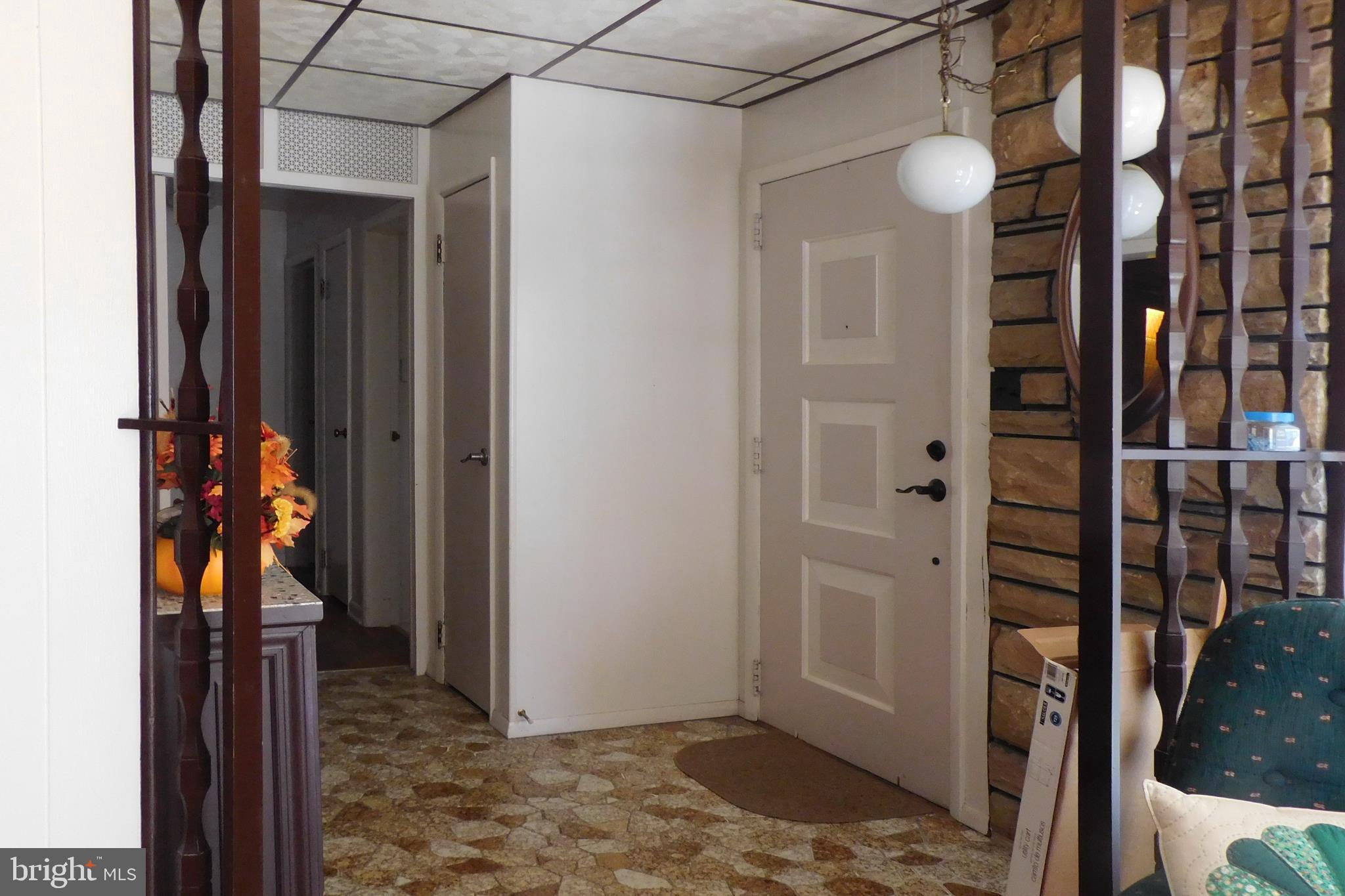 13 Litle Avenue Riverside, NJ 08075 - Photo 17 of 42 FOYER TILE FLOORING, COAT CLOSET