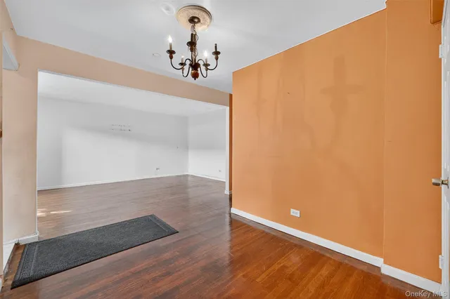 wooden floor in an empty room