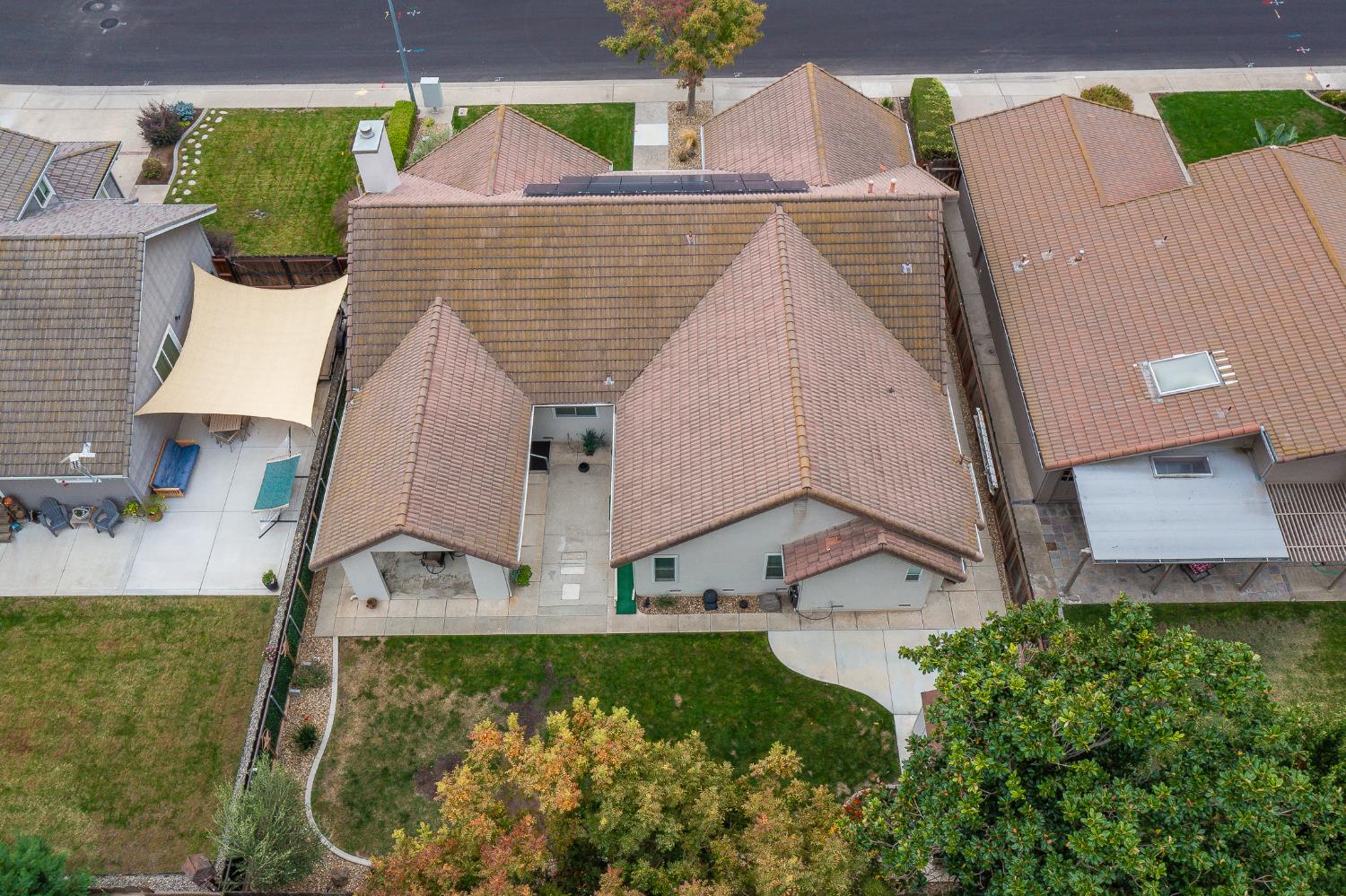 1850 Hammond Drive Turlock, CA 95382 - Photo 53 of 57 an aerial view of a house with a yard