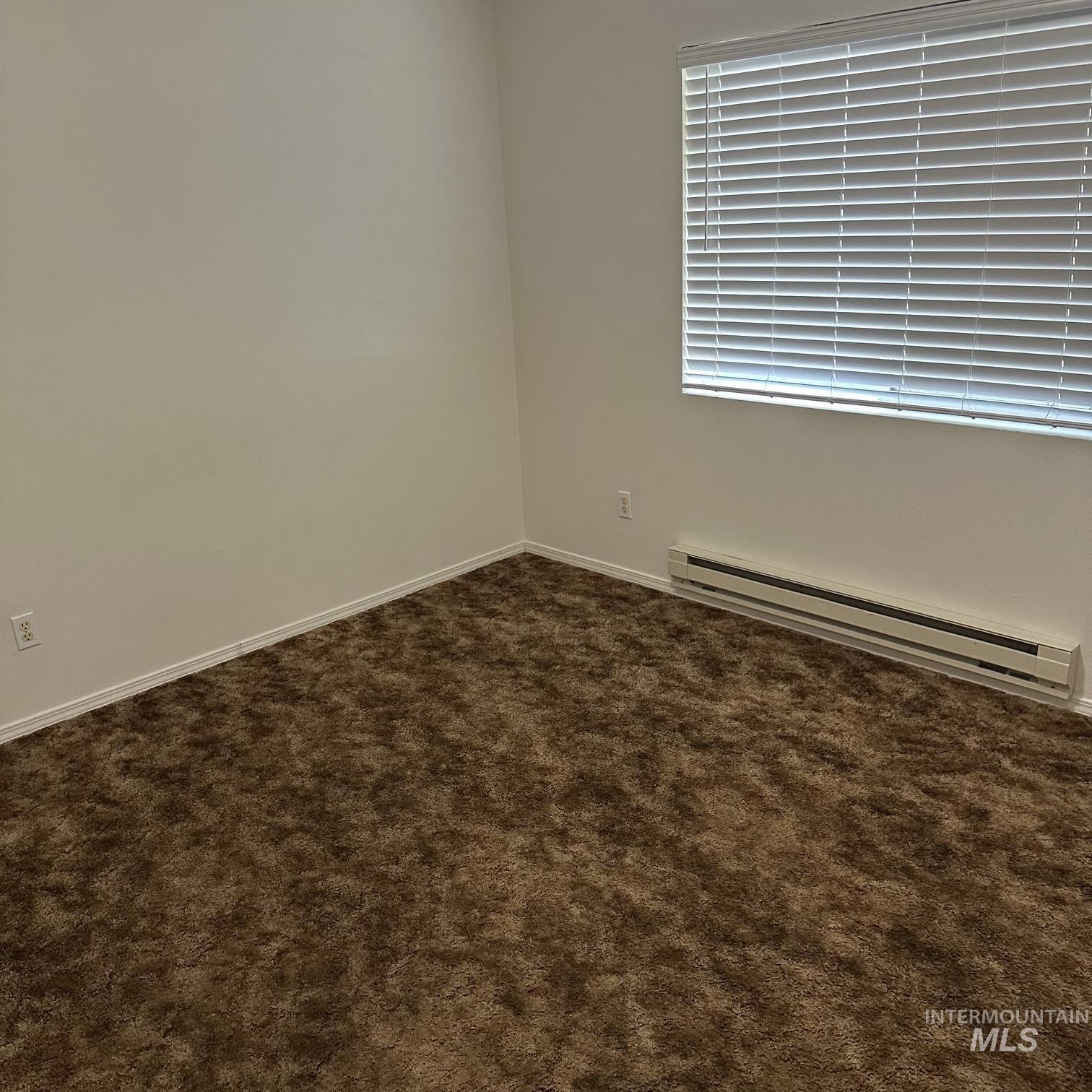 2140 Elizabeth Boulevard Twin Falls, ID 83301 - Photo 12 of 18 Empty room featuring dark carpet and a baseboard heating unit