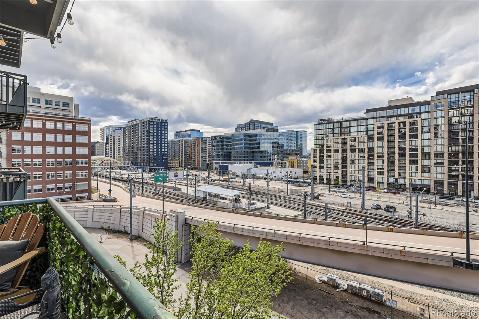 1735 19th Street, Unit 5B Denver, CO 80202 - Photo 42 of 50 a city view from a balcony