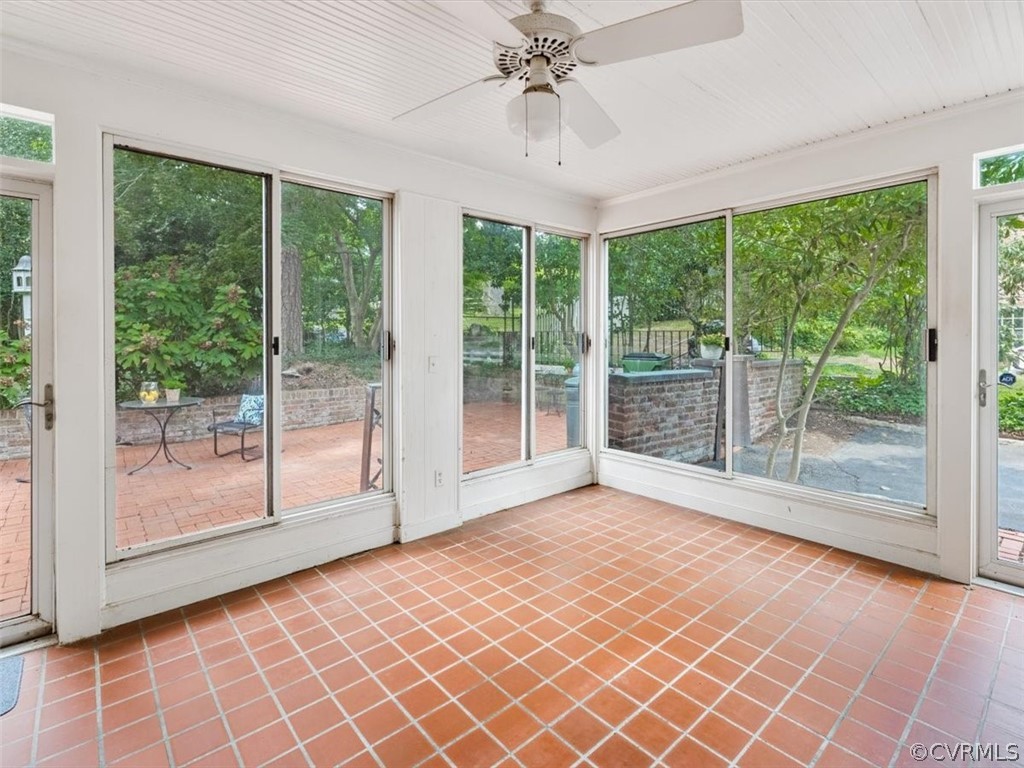 208 Ross Road Henrico, VA 23229 - Photo 12 of 31 a view of empty room with wooden floor and fan