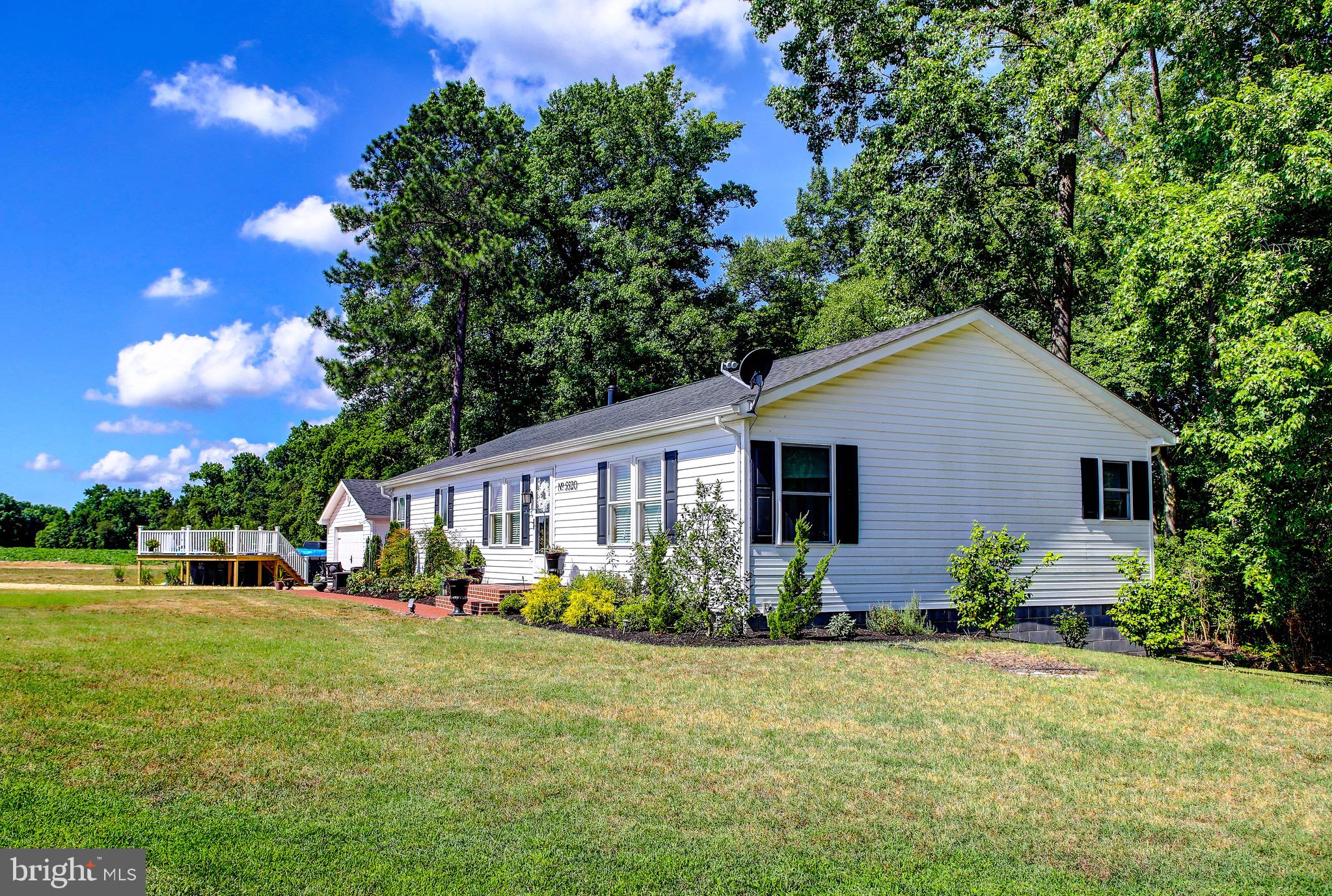 5520 Indiantown Road Rhodesdale, MD 21659 - Photo 43 of 51 a front view of house with yard and green space