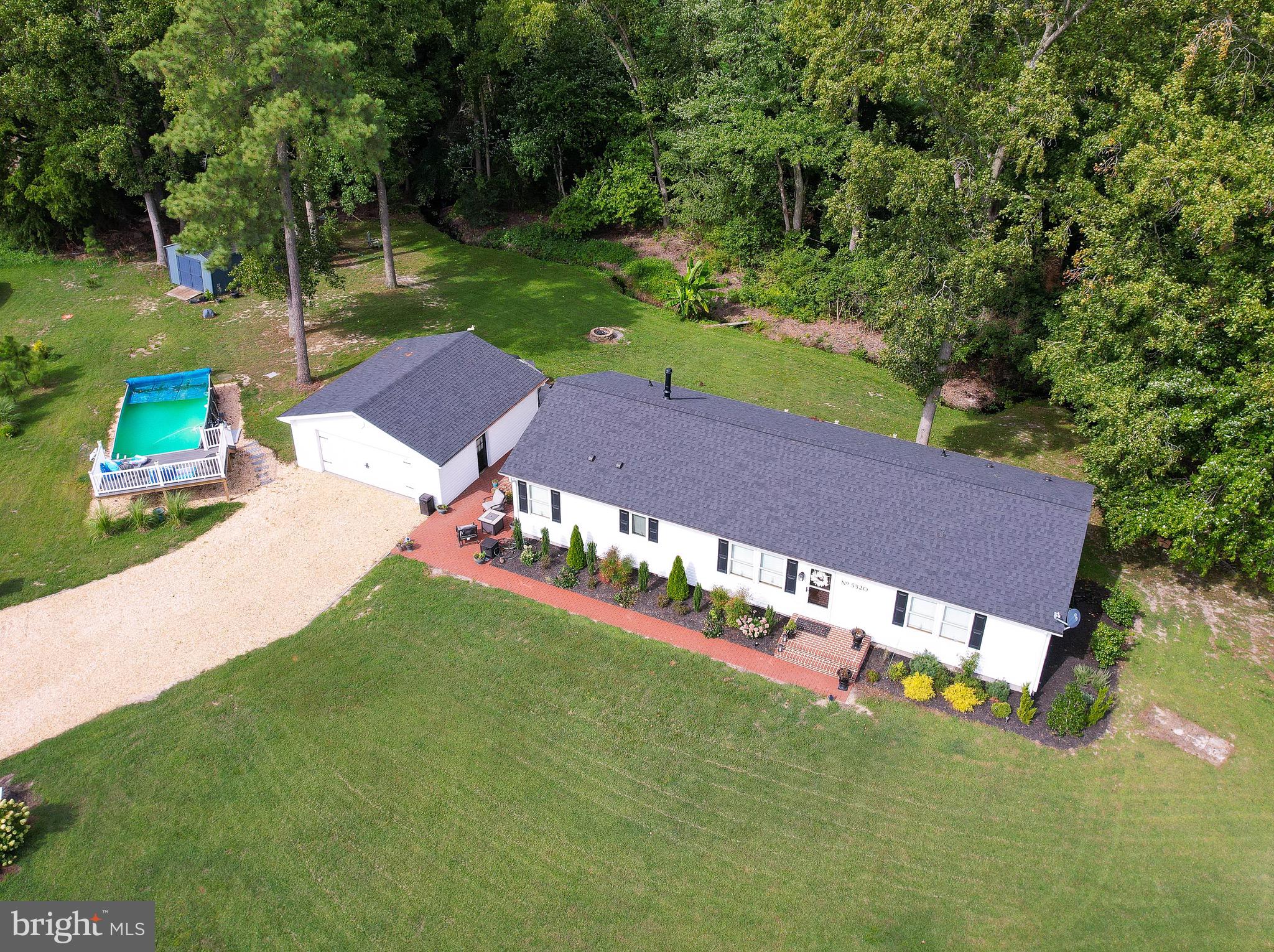 5520 Indiantown Road Rhodesdale, MD 21659 - Photo 45 of 51 an aerial view of a house