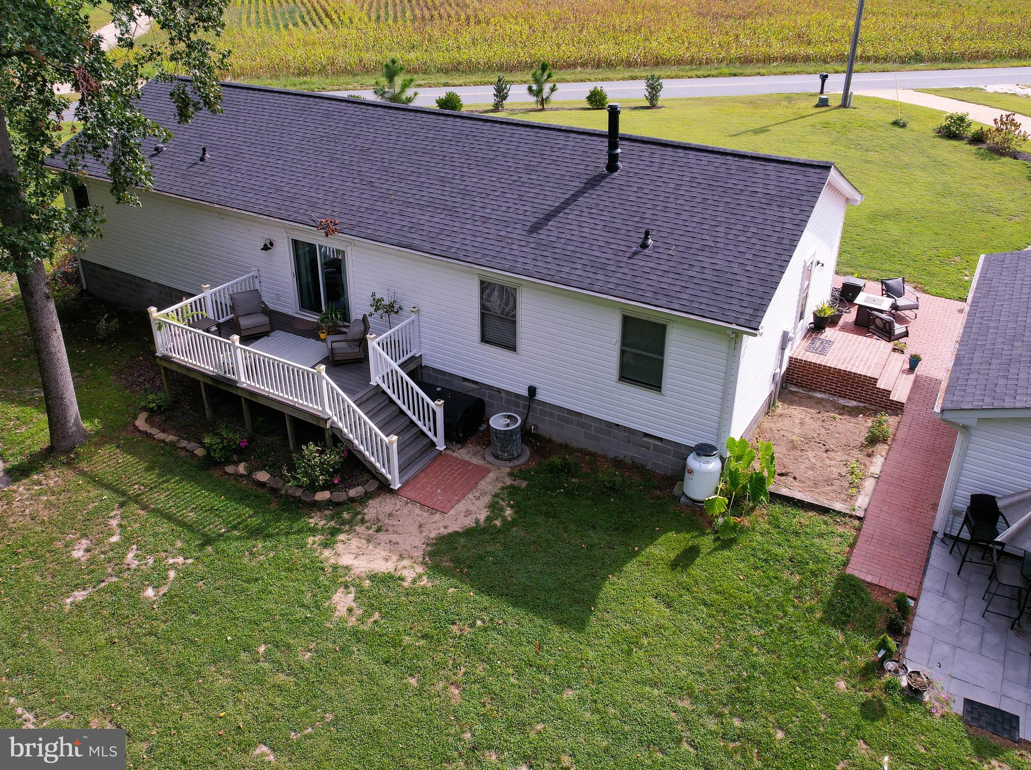 5520 Indiantown Road Rhodesdale, MD 21659 - Photo 48 of 51 an aerial view of a house with outdoor space swimming pool and outdoor seating