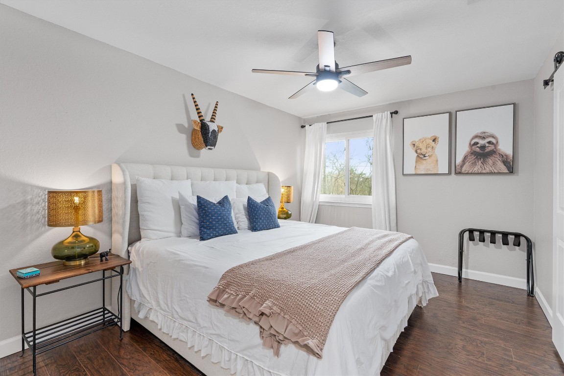 1808 Chincoteague Way Round Rock, TX 78681 - Photo 26 of 40 a bedroom with bed and window
