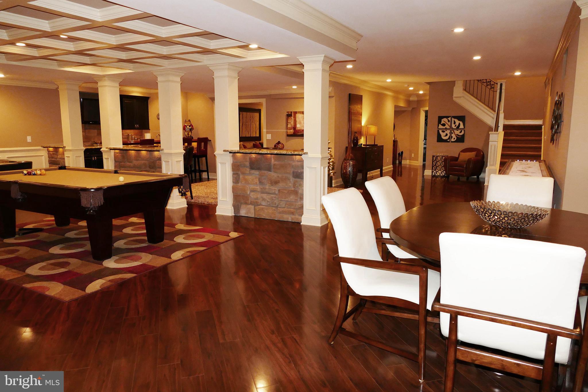 4511 Ridgetop Road Doylestown, PA 18902 - Photo 23 of 58 Finished basement area complete with bar & office