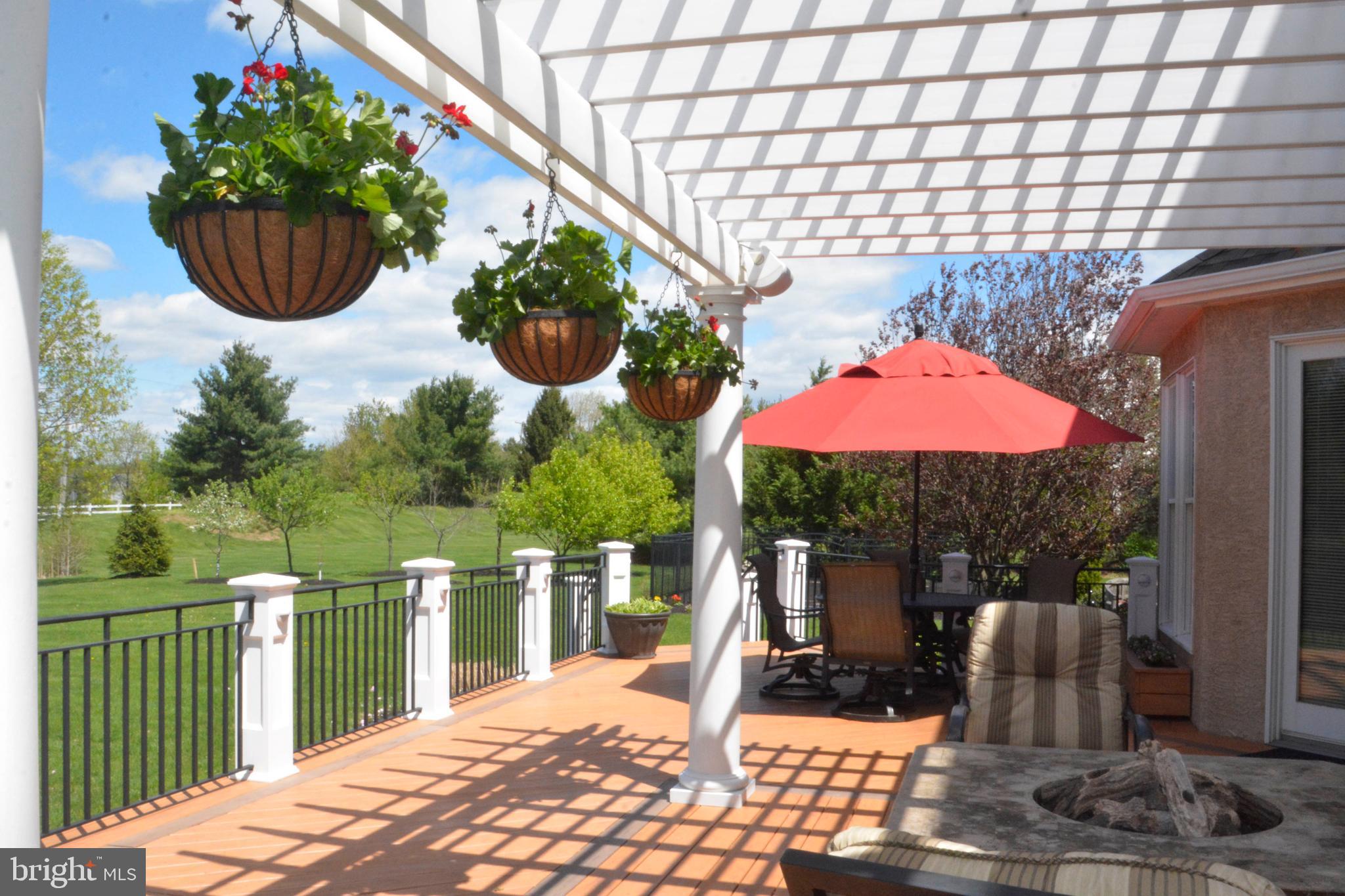 4511 Ridgetop Road Doylestown, PA 18902 - Photo 43 of 58 Pergola over deck