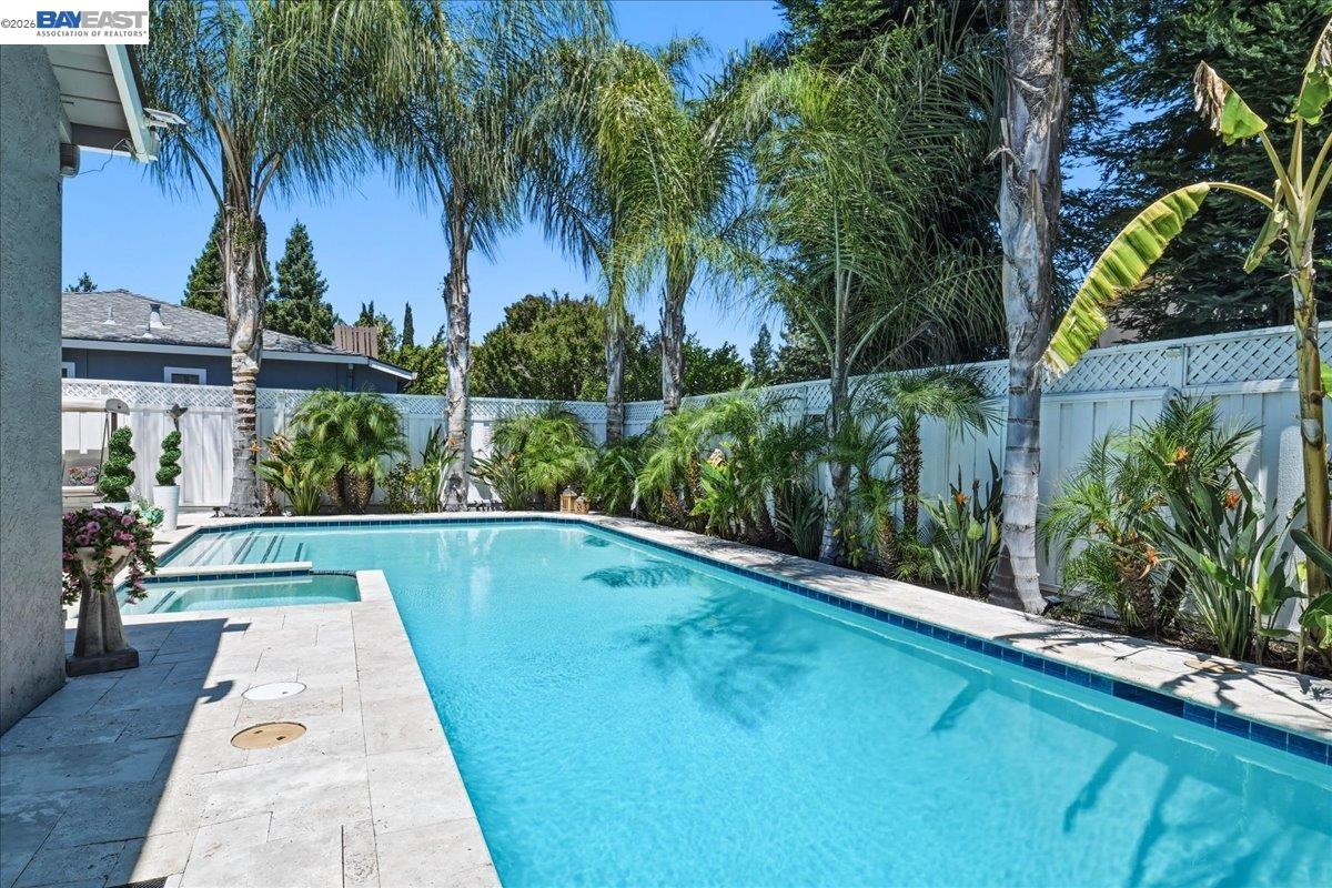 2861 Millbridge Place San Ramon, CA 94583 - Photo 50 of 58 a view of swimming pool with a garden