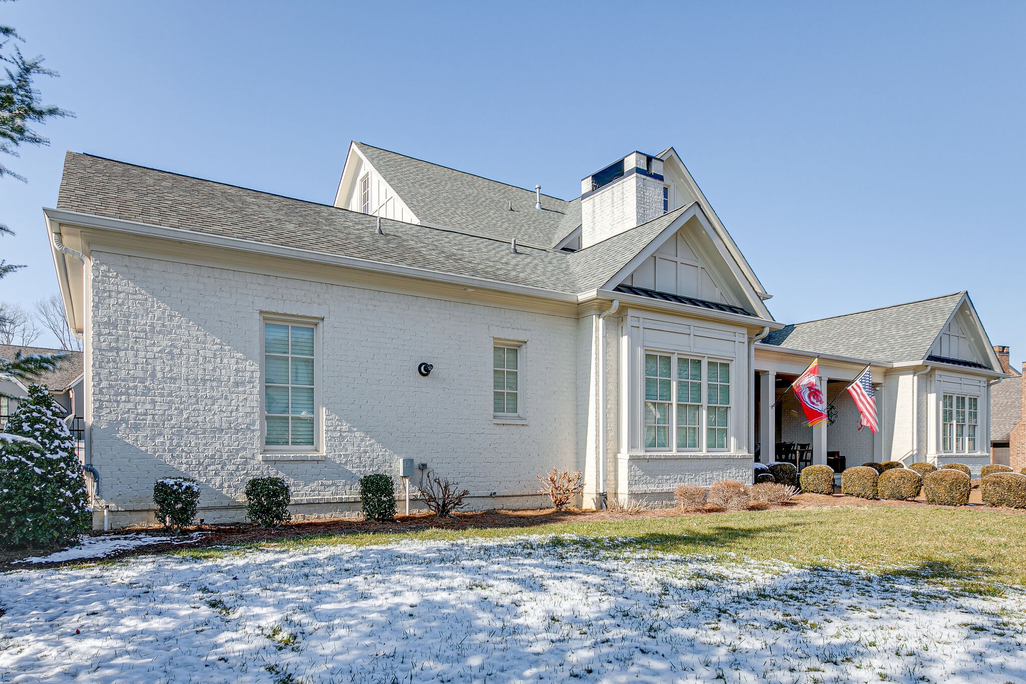 8448 Heirloom Boulevard College Grove, TN 37046 - Photo 39 of 41 a view of a house with backyard and porch