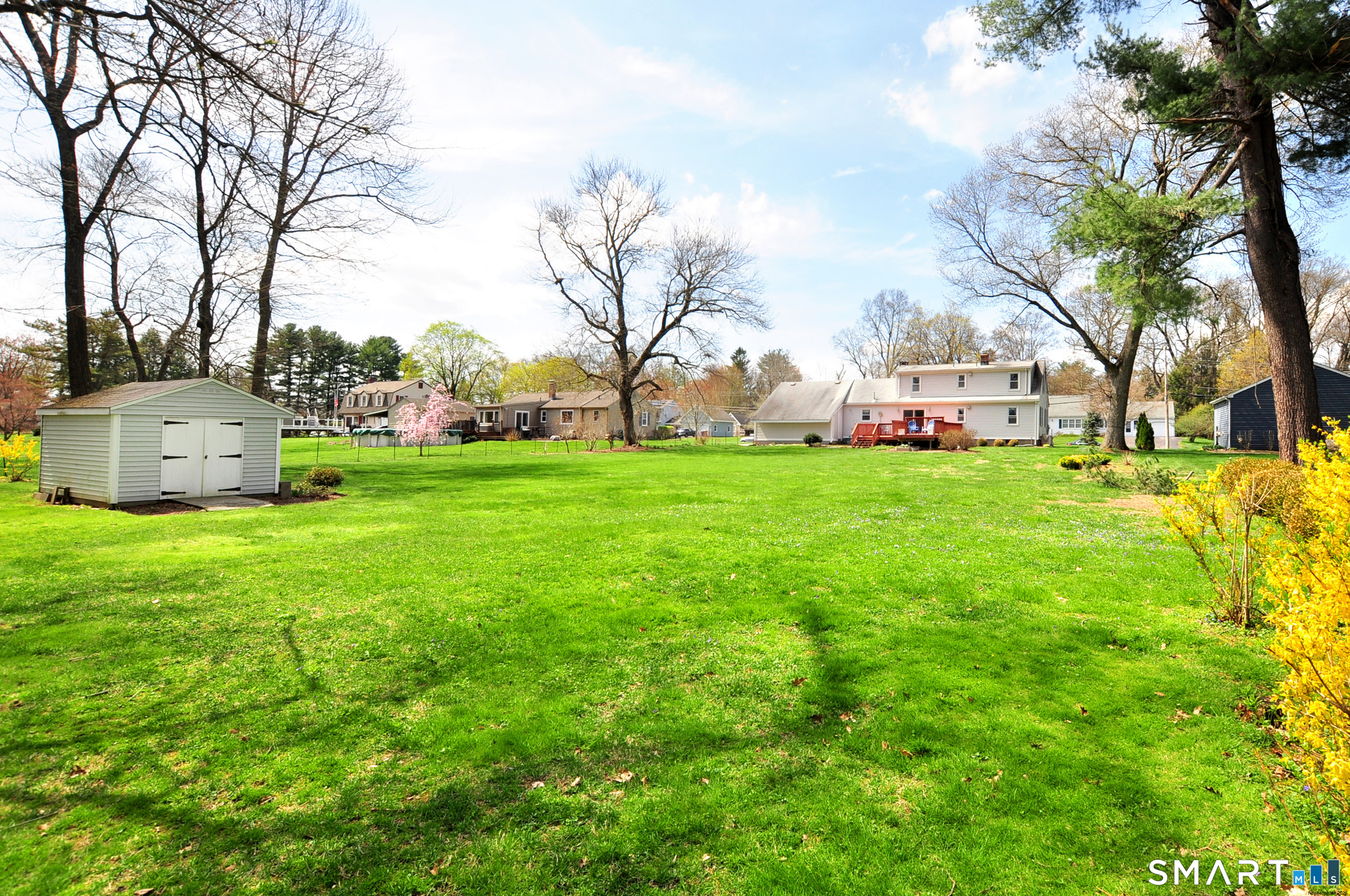 36 Pilgrim Drive Windsor, CT 06095 - Photo 30 of 33 a view of a yard with large trees