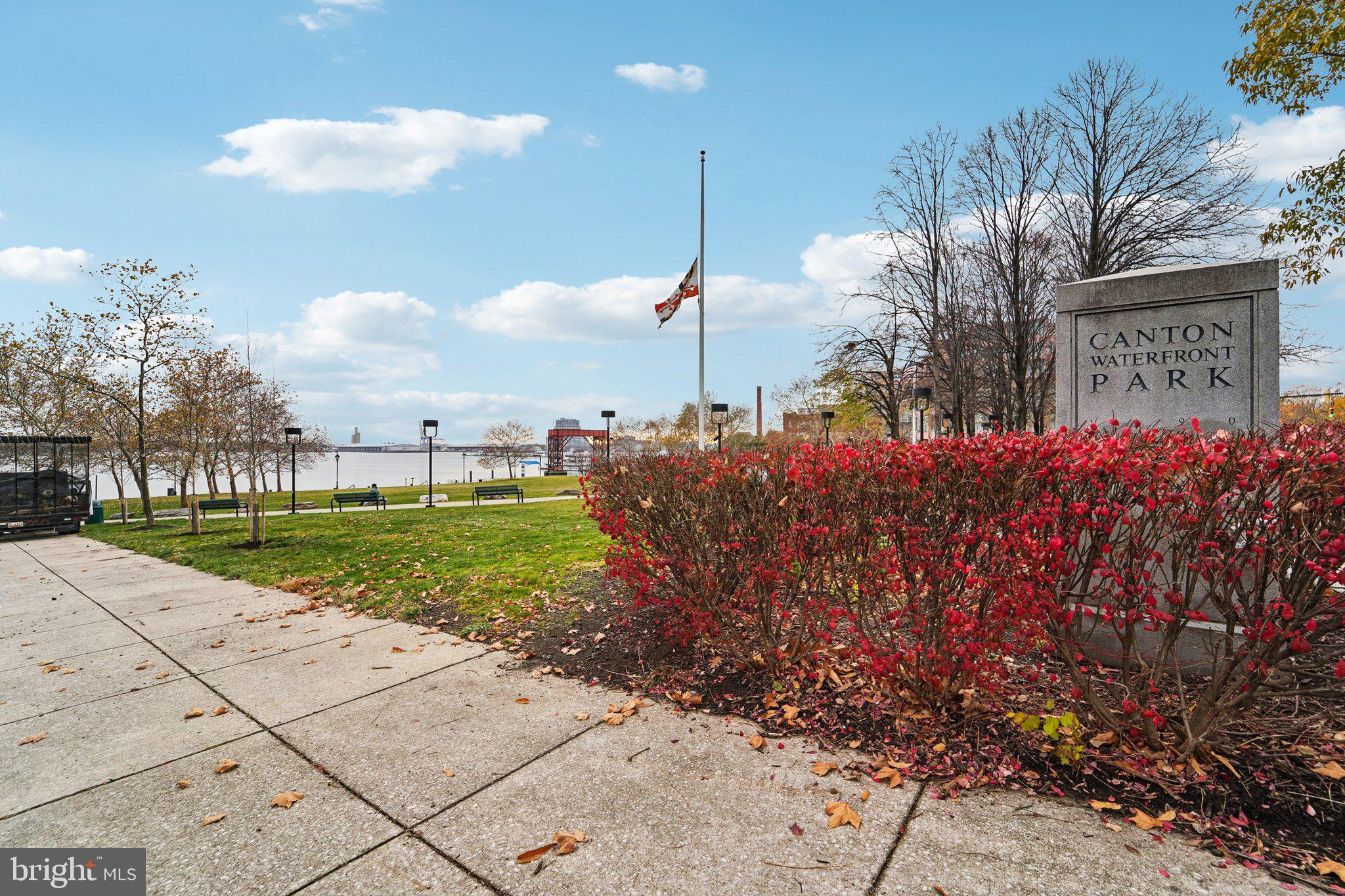 3929 Hudson Street Baltimore, MD 21224 - Photo 37 of 48 a view of a street with a building in the background