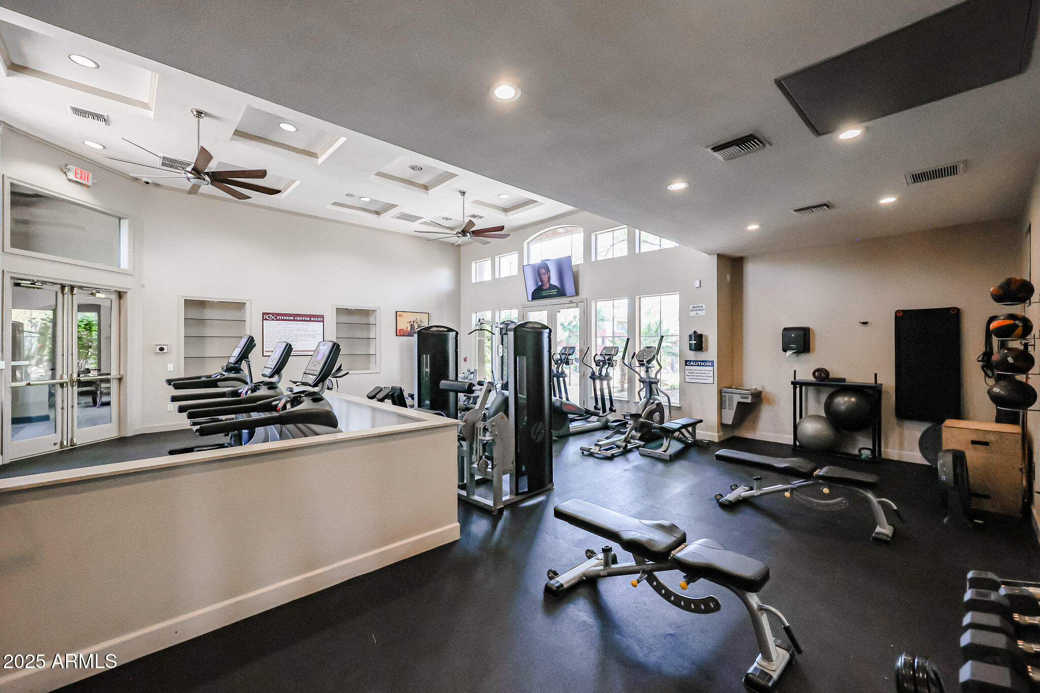 5401 East Van Buren Street, Unit 2022 Phoenix, AZ 85008 - Photo 35 of 37 a view of a room with gym equipment