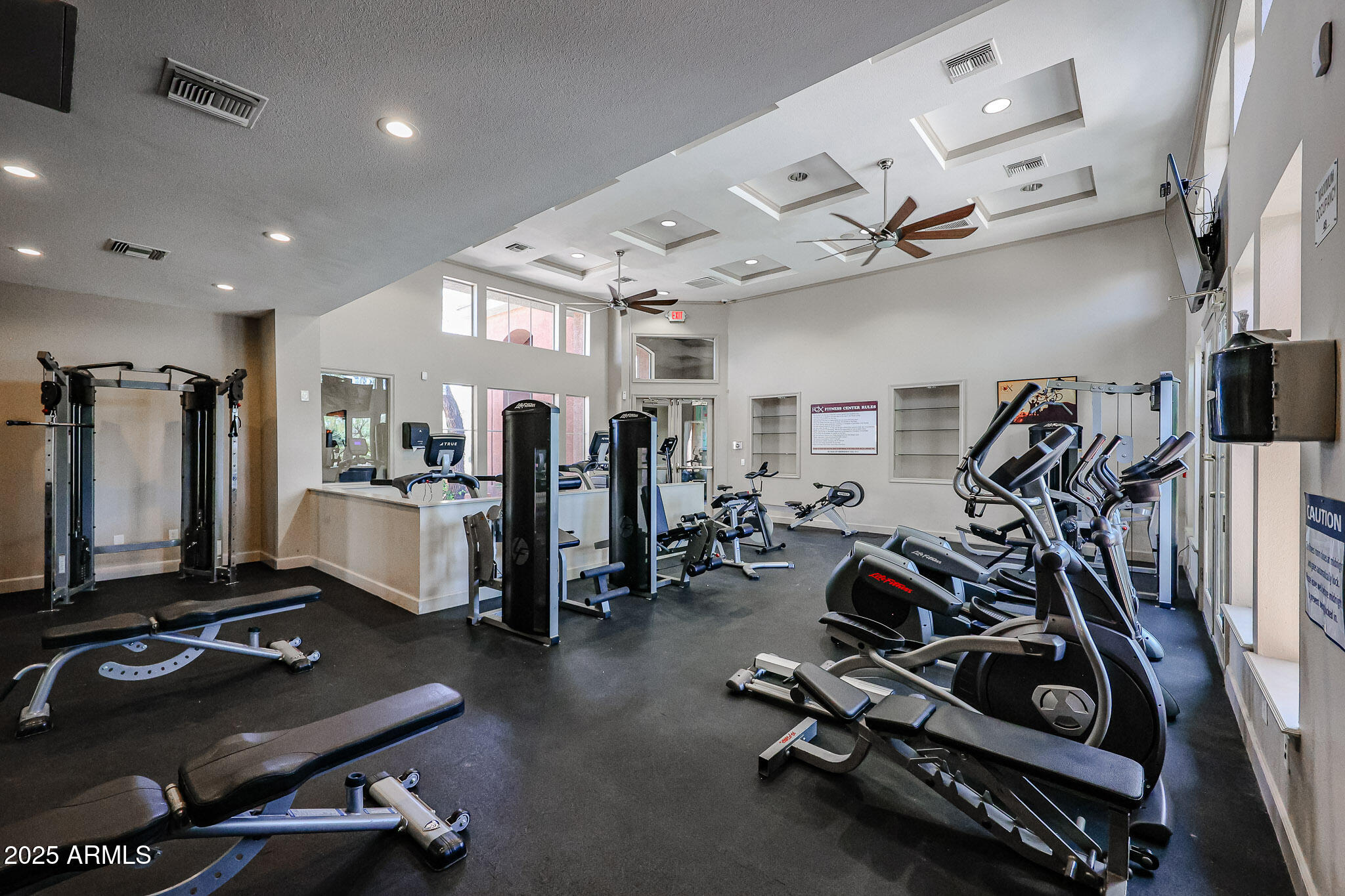 5401 East Van Buren Street, Unit 2022 Phoenix, AZ 85008 - Photo 37 of 37 a view of a room with gym equipment