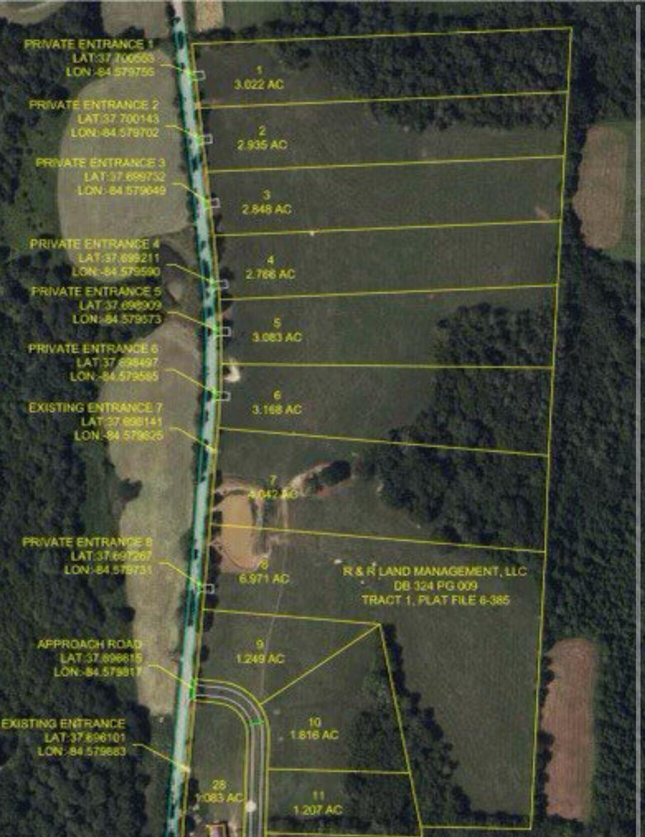 5536 Sugar Creek Road Lancaster, KY 40444 - Photo 4 of 5 Plat