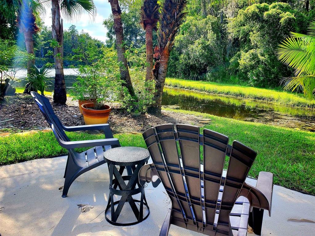1517 Morning Rose Place Trinity, FL 34655 - Photo 49 of 50 a view of a chairs and table in the garden