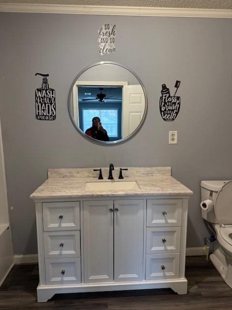 123 Mayview Lane Sandersville, GA 31082 - Photo 18 of 20 a bathroom with a sink a mirror and a toilet