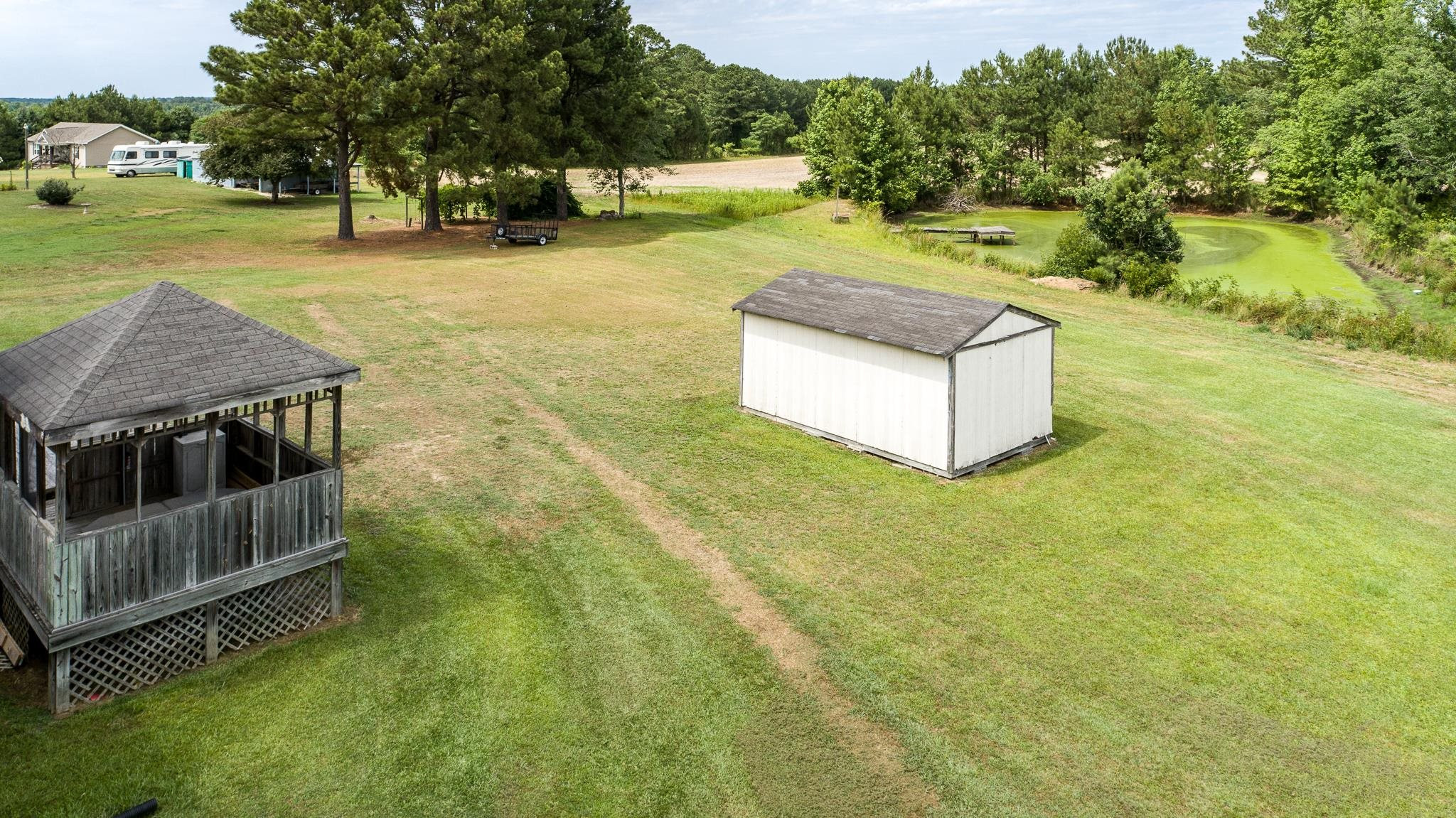 301 Old Cornwallis Road Princeton, NC 27569 - Photo 40 of 51 Aerial of Yard