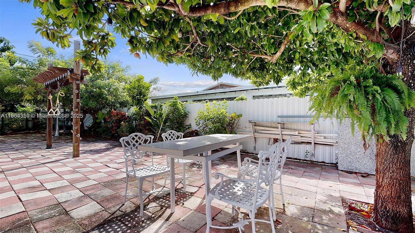 15704 Southwest 302nd Terrace Homestead, FL 33033 - Photo 23 of 26 a view of a dinning table and chairs in patio