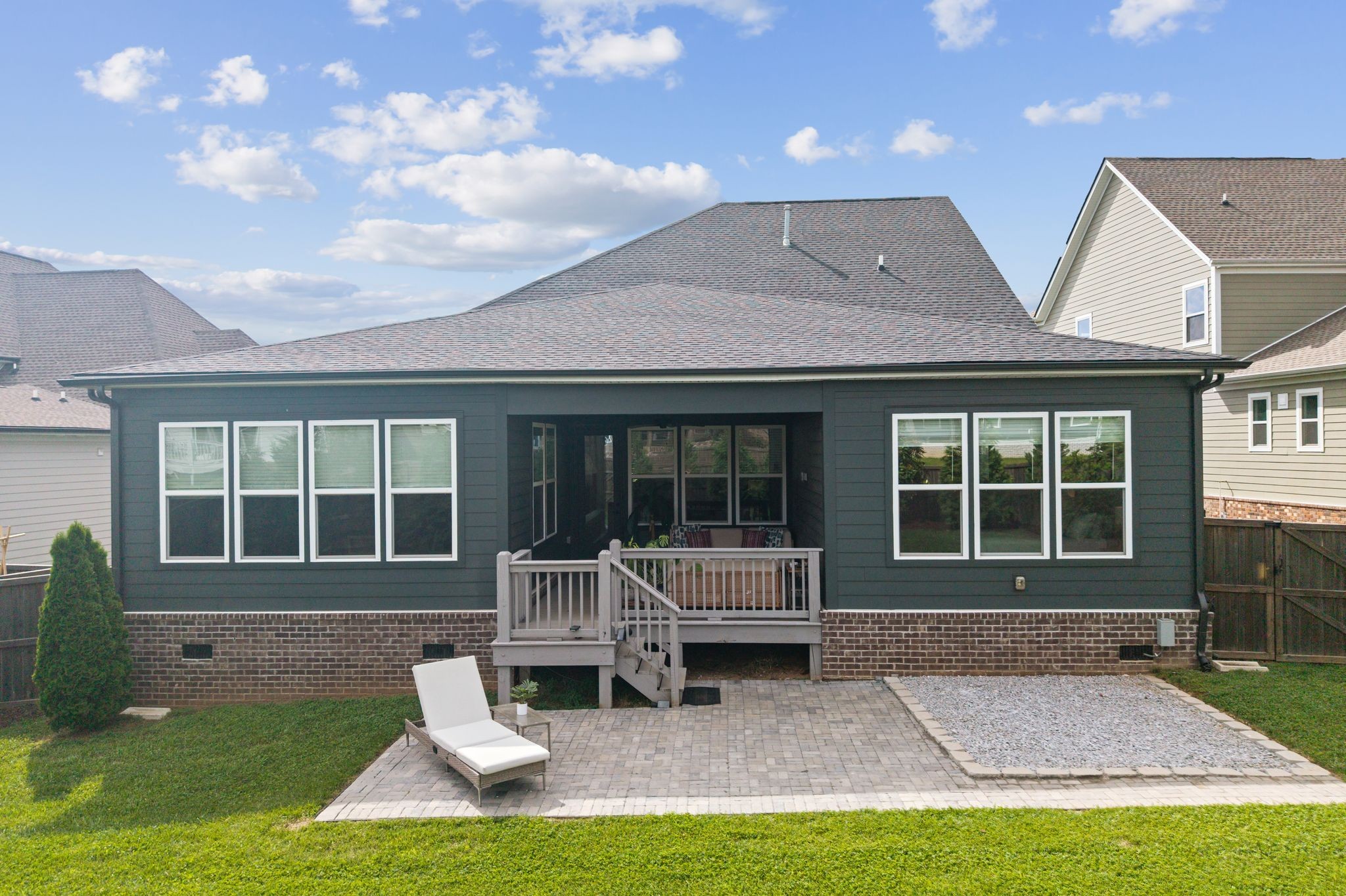 4043 John Marsh Road Spring Hill, TN 37174 - Photo 16 of 56 a front view of a house with a yard and porch