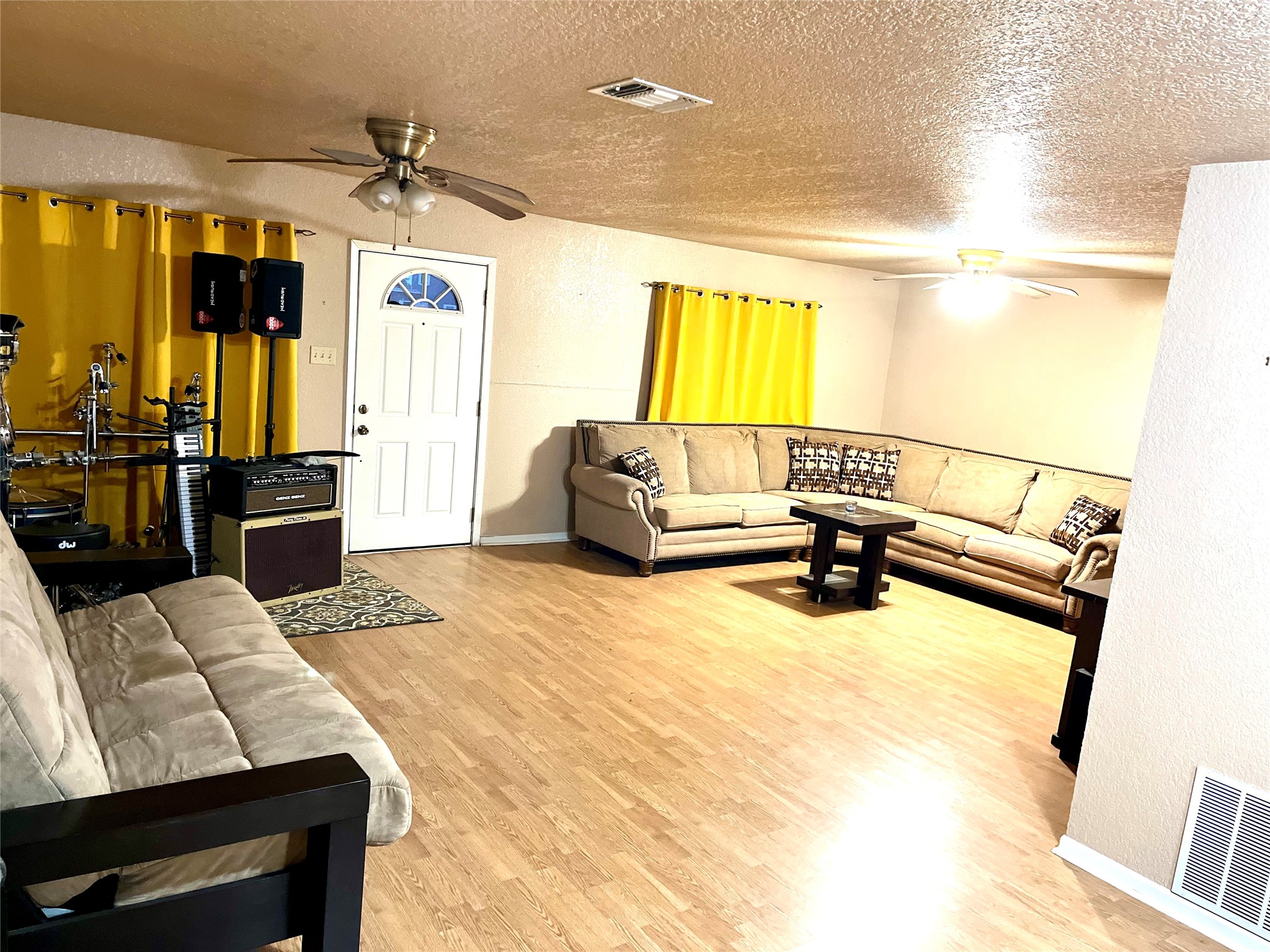 307 5th Street Sutherland Springs, TX 78161 - Photo 10 of 17 a living room with furniture and a flat screen tv