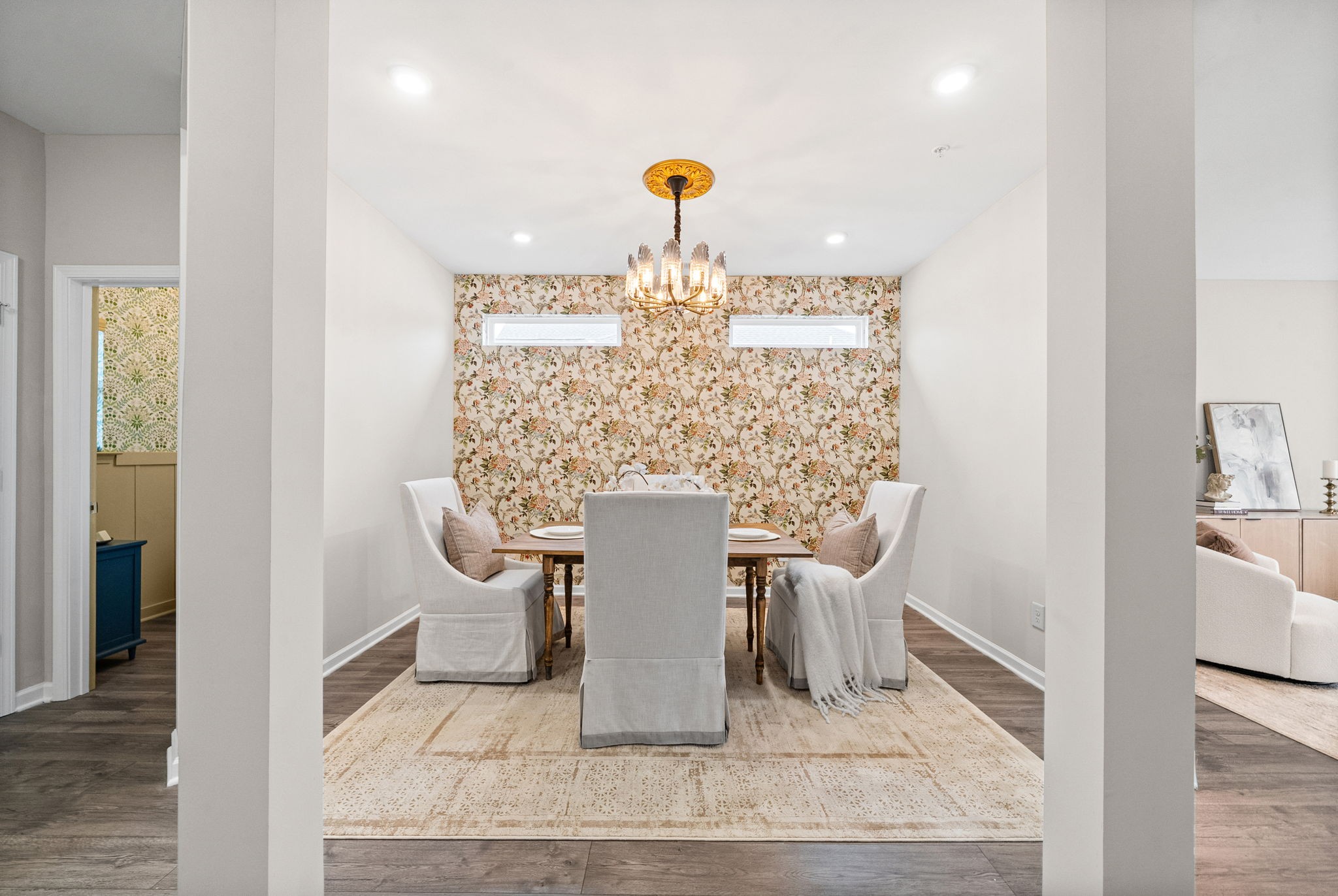 719 Reflections Lane Pleasant View, TN 37146 - Photo 7 of 46 a view of a dining room with furniture and wooden floor