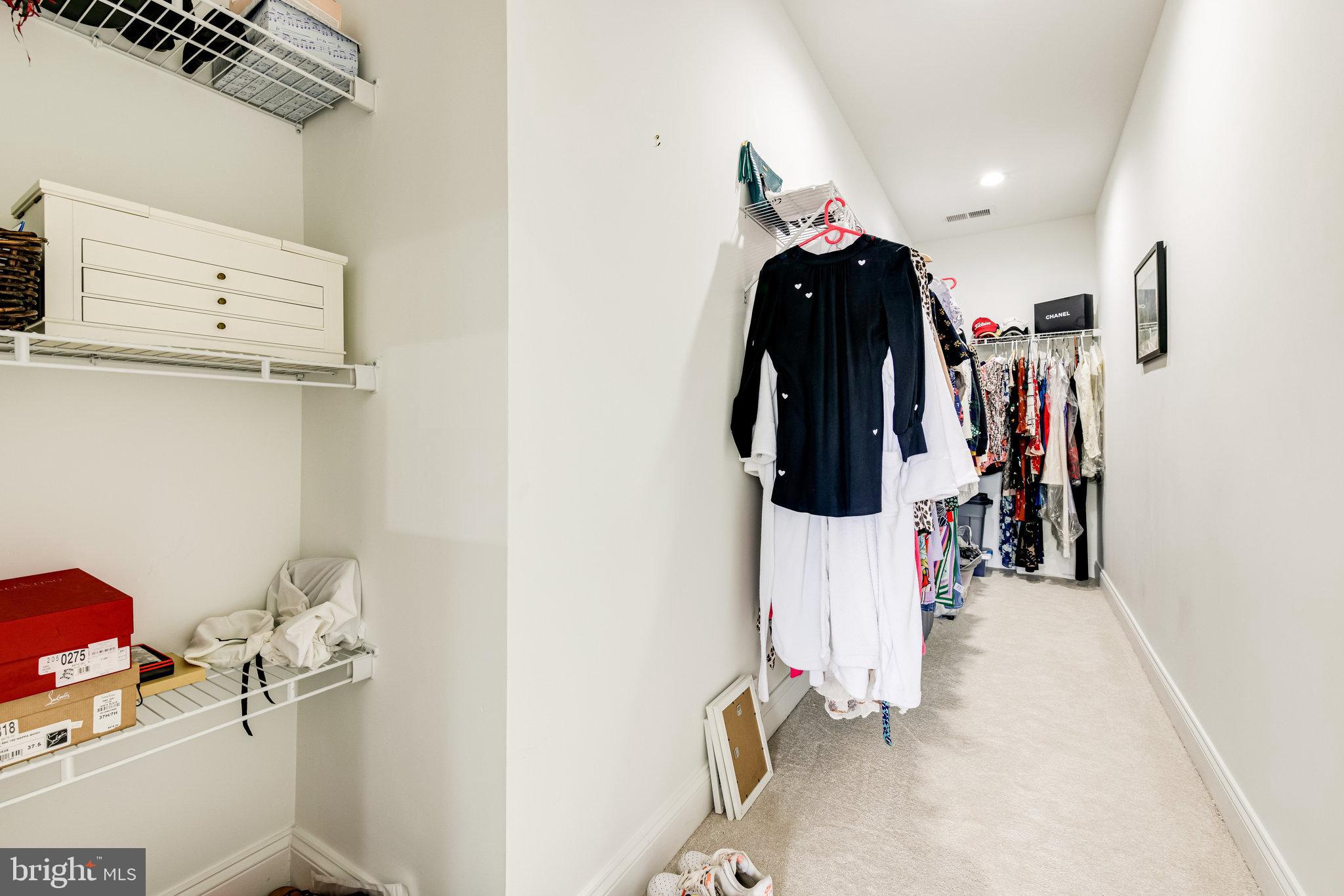 3003 Franklin Street Alexandria, VA 22306 - Photo 24 of 61 1st of 2 Primary Bedroom Walk-in Closets