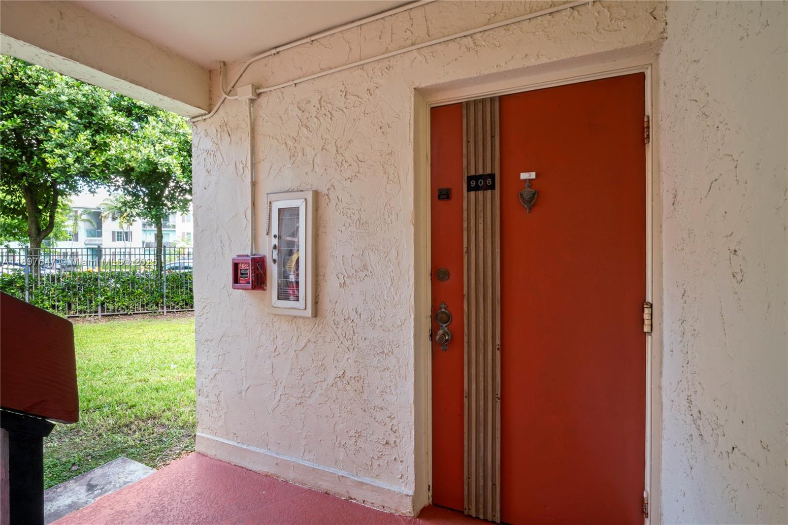 8530 Southwest 149th Avenue, Unit 906 Miami, FL 33193 - Photo 15 of 20 view of front door with outdoor space
