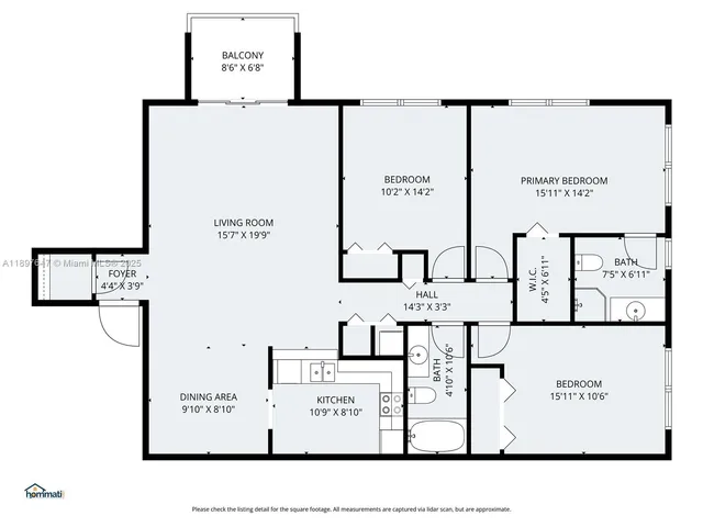 a view of empty room with wooden floor and window