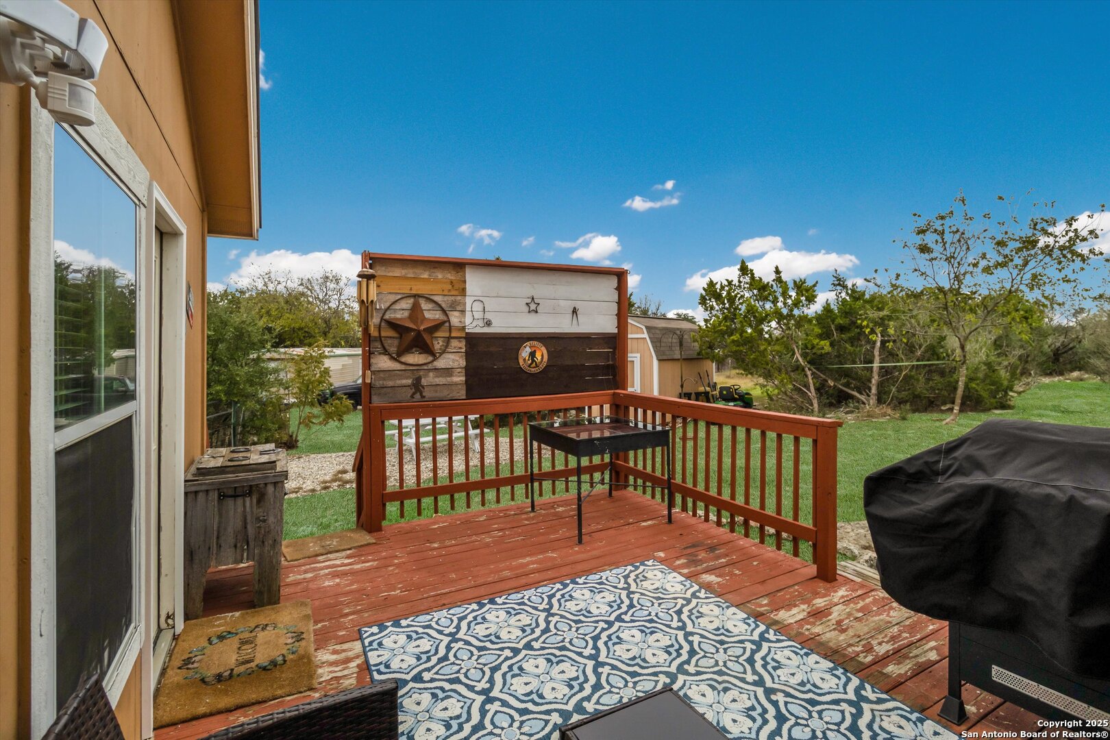 6016 Apache Moon Spring Branch, TX 78070 - Photo 25 of 32 a view of a porch with furniture