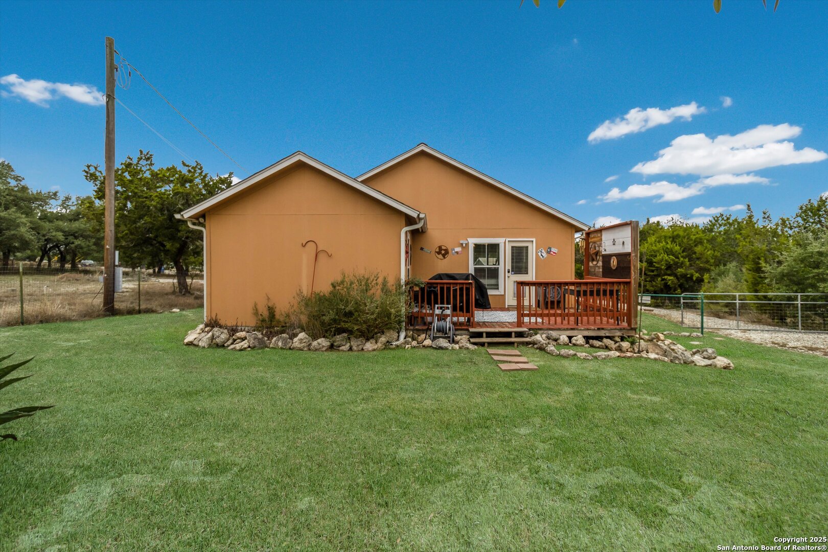 6016 Apache Moon Spring Branch, TX 78070 - Photo 29 of 32 a view of a house with backyard