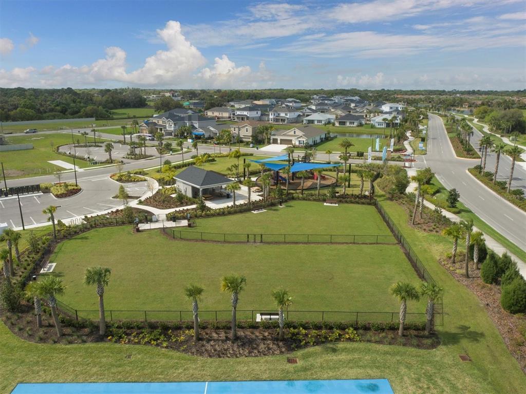 5935 Maidenstone Way Palmetto, FL 34221 - Photo 47 of 52 an aerial view of residential houses with outdoor space