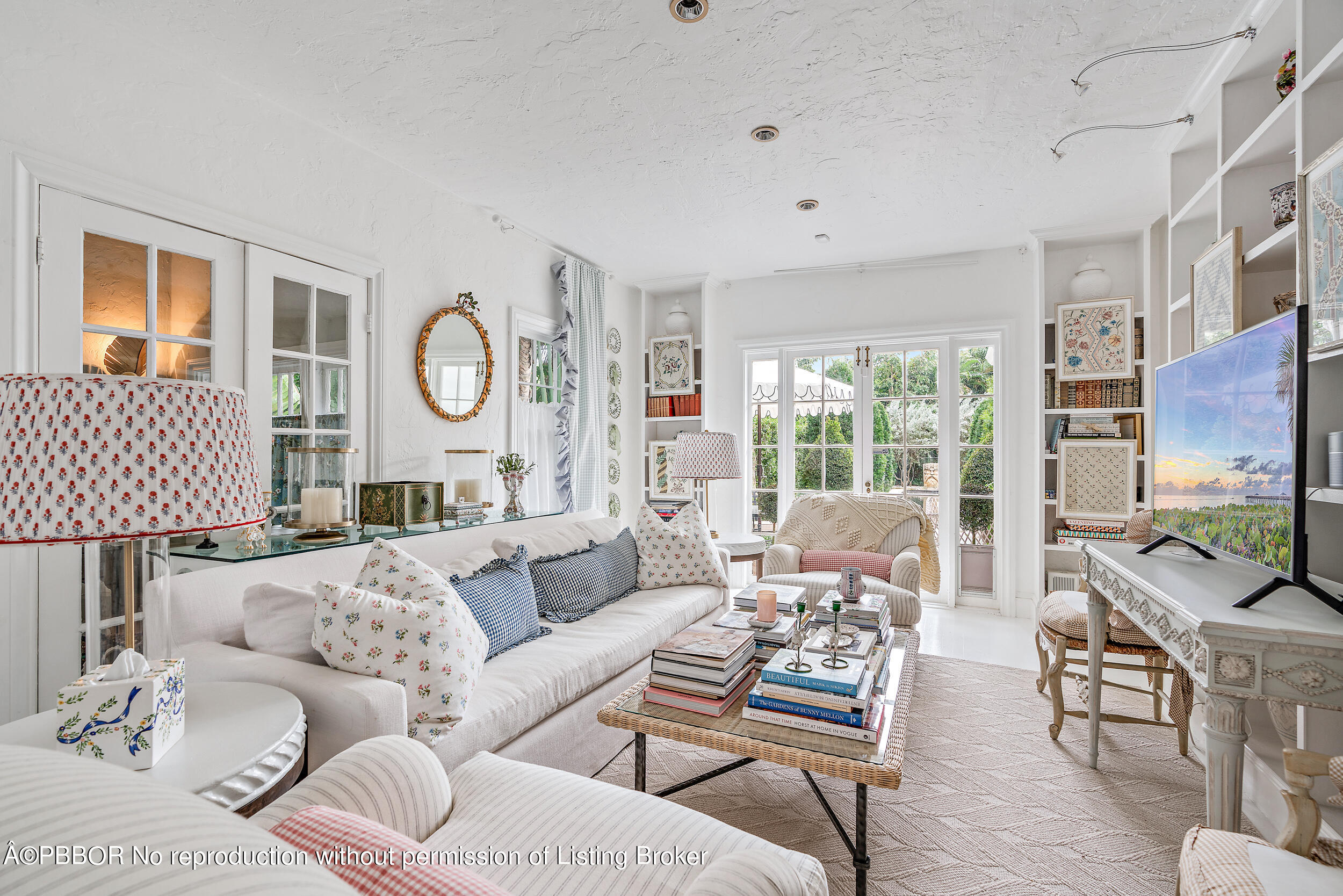 204 Westminster Road West Palm Beach, FL 33405 - Photo 3 of 16 a living room with furniture and a large window