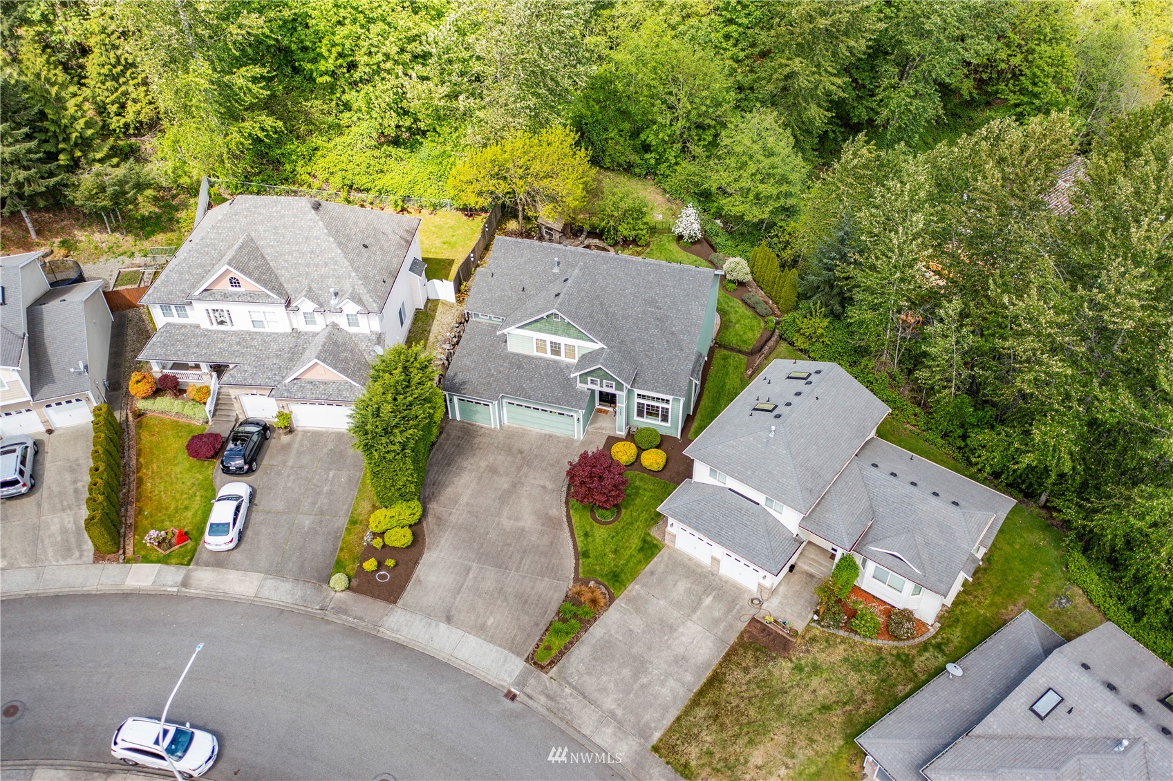 1127 R Street Northwest Auburn, WA 98001 - Photo 37 of 37 an aerial view of a house with a yard and garden