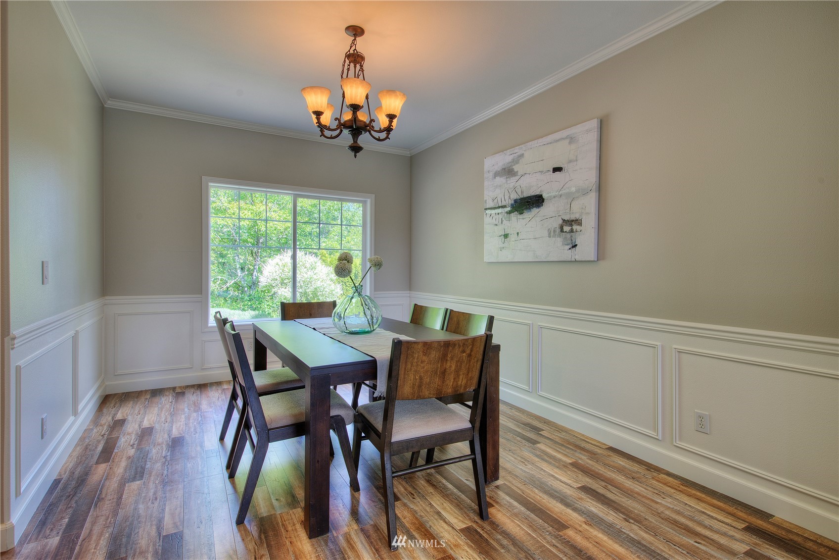 1127 R Street Northwest Auburn, WA 98001 - Photo 10 of 37 a view of a dining room with furniture window and wooden floor