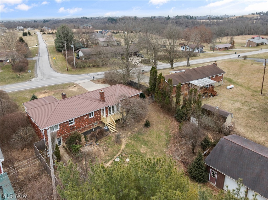 70828 Crescent Road St. Clairsville, OH 43950 - Photo 27 of 40 View from above of property