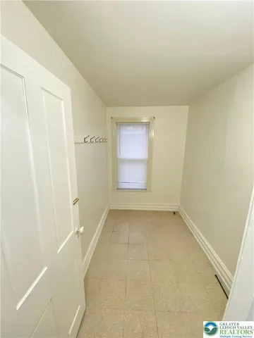 a view of a room with window