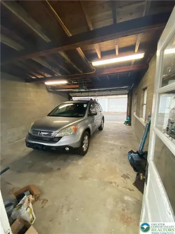 a view of car garage
