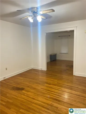 wooden floor in an empty room