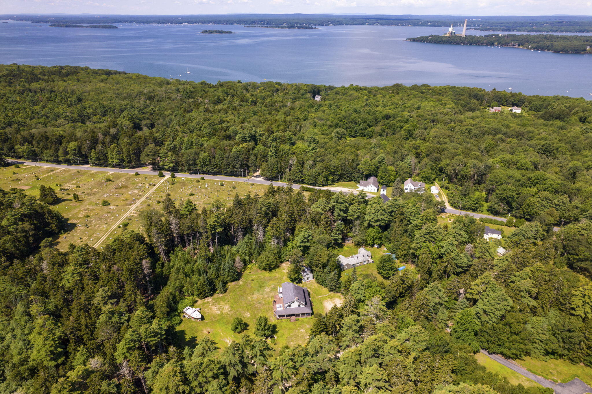 19 Littlefield Road Chebeague Island, ME 04017 - Photo 39 of 40 Aerial view