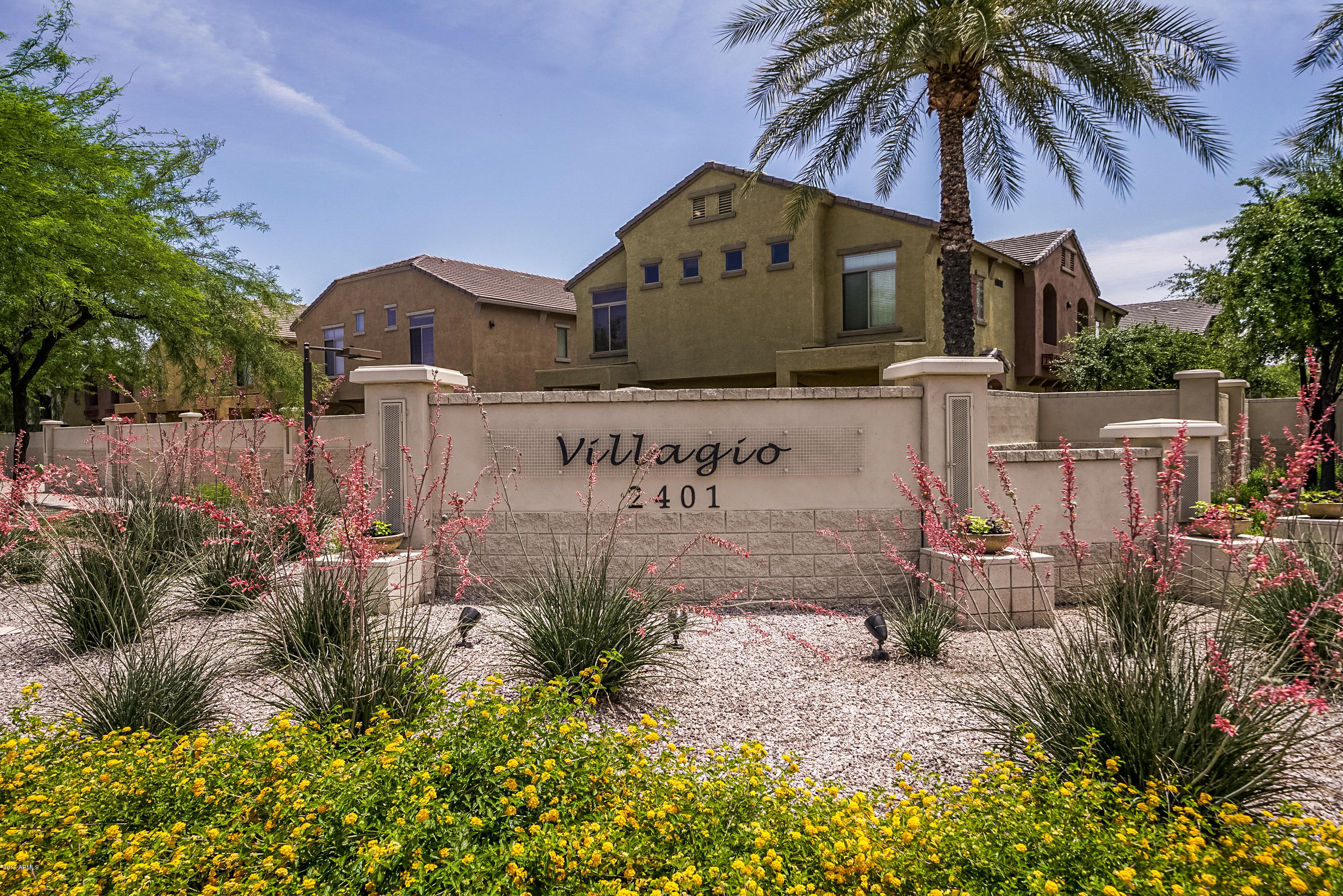 280 South Evergreen Road, Unit 1229 Tempe, AZ 85288 - Photo 31 of 31 a front view of a house with garden