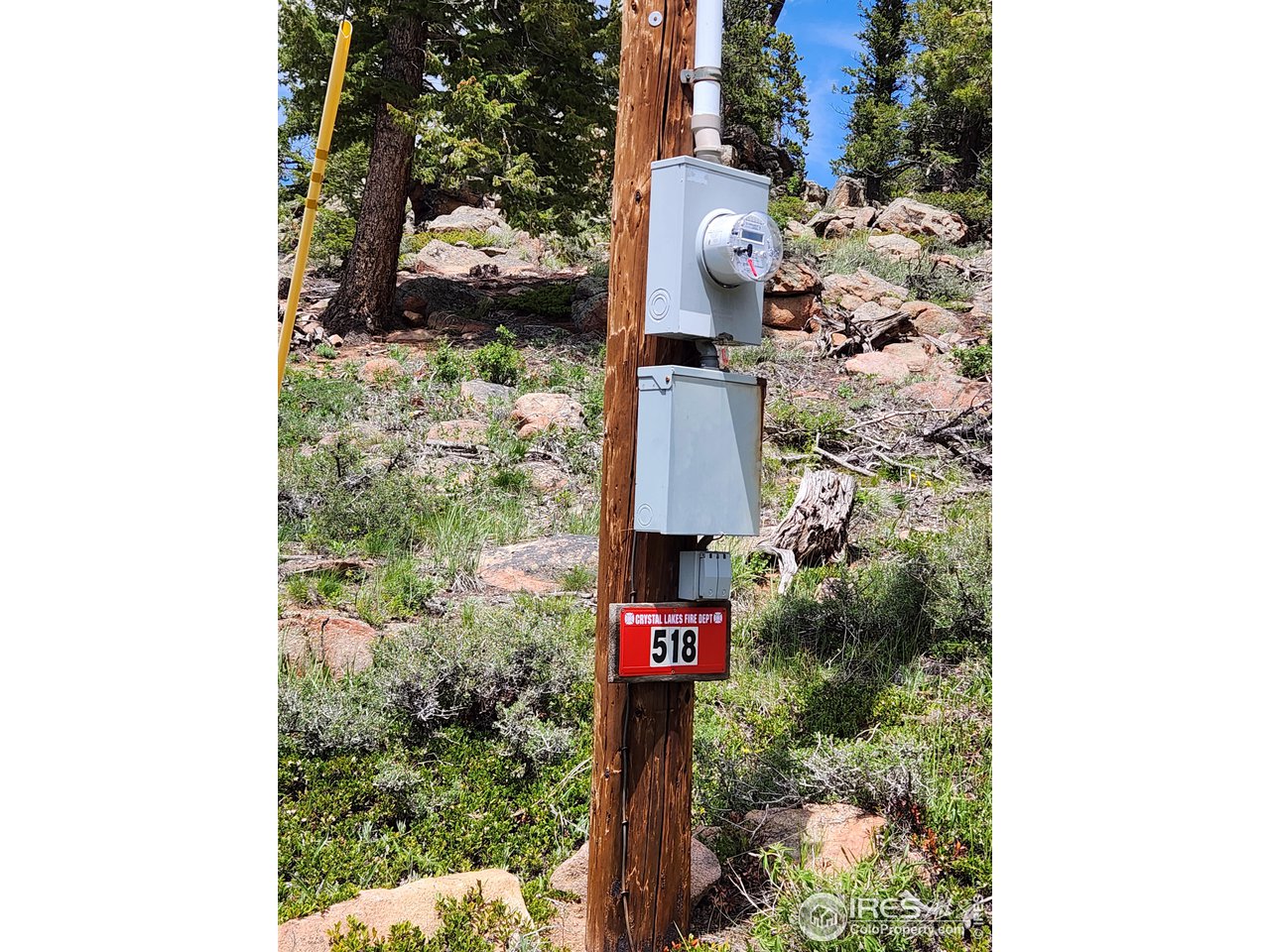 518 Crow Road Red Feather Lakes, CO 80545 - Photo 28 of 35 Power on the property