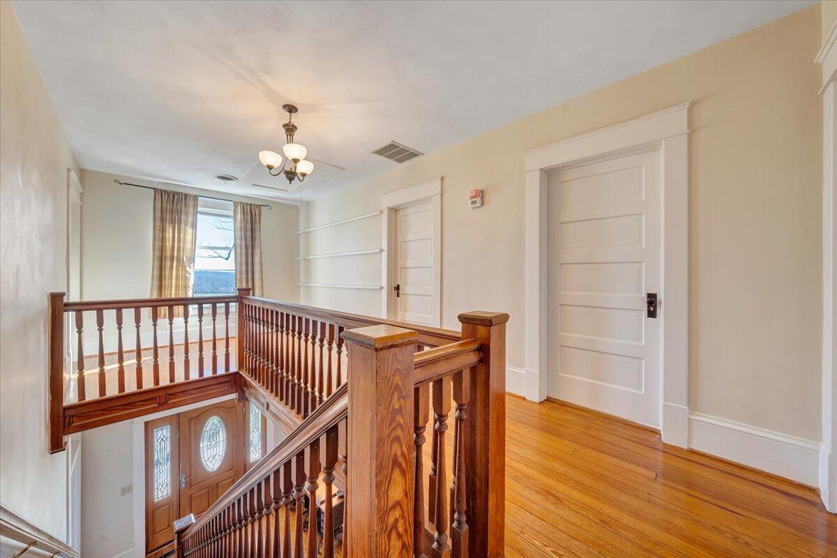 181 Chestnut Grove Road Callaway, VA 24067 - Photo 25 of 51 a view of an entryway wooden floor and windows