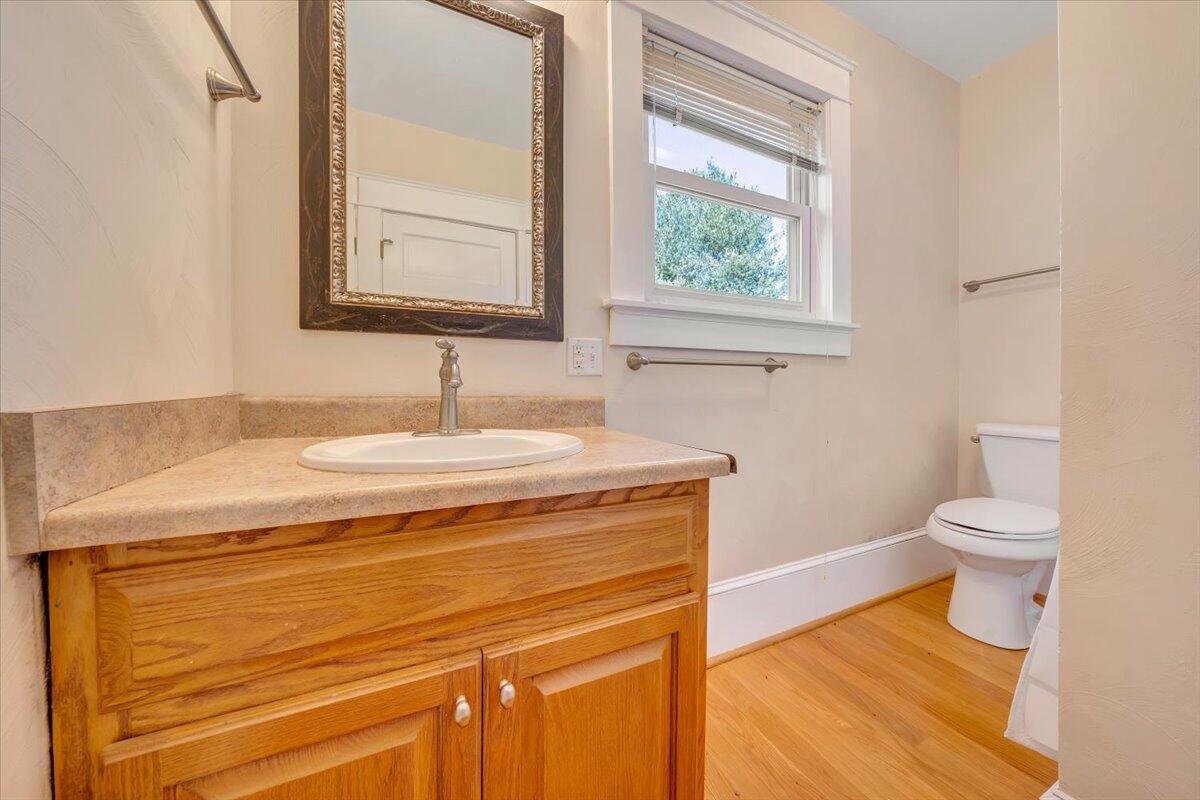 181 Chestnut Grove Road Callaway, VA 24067 - Photo 38 of 51 a bathroom with a sink and a toilet