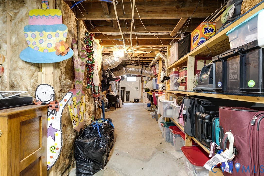 701 Devon Road Henrico, VA 23229 - Photo 35 of 47 Basement Storage