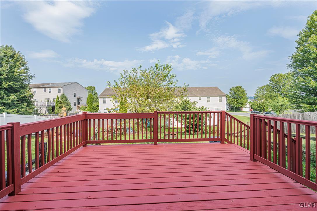 2512 Penns Ridge Boulevard Easton, PA 18040 - Photo 17 of 17 a balcony with wooden floor and fence