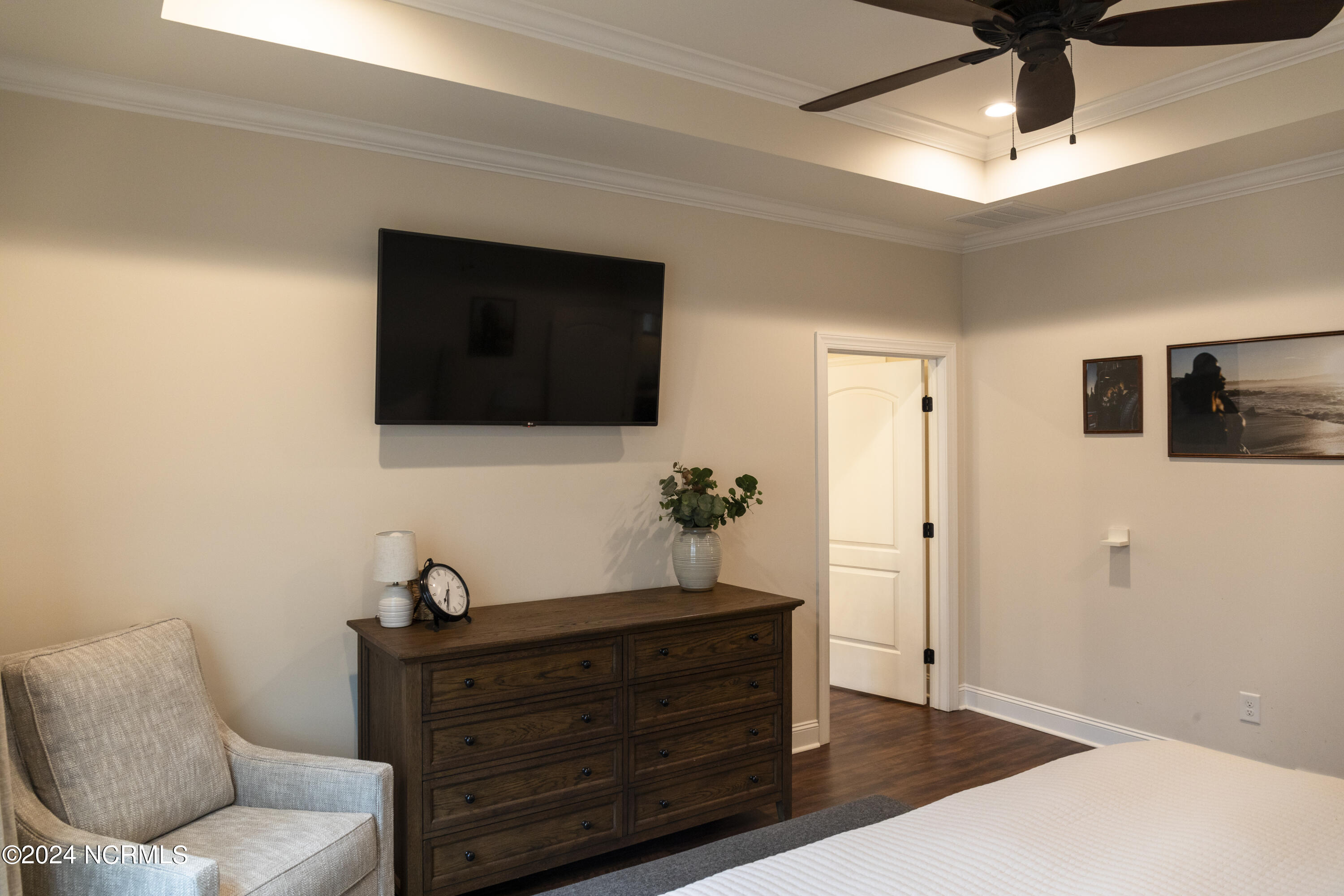 179 Gus Horne Road Holly Ridge, NC 28445 - Photo 29 of 54 master bed tv