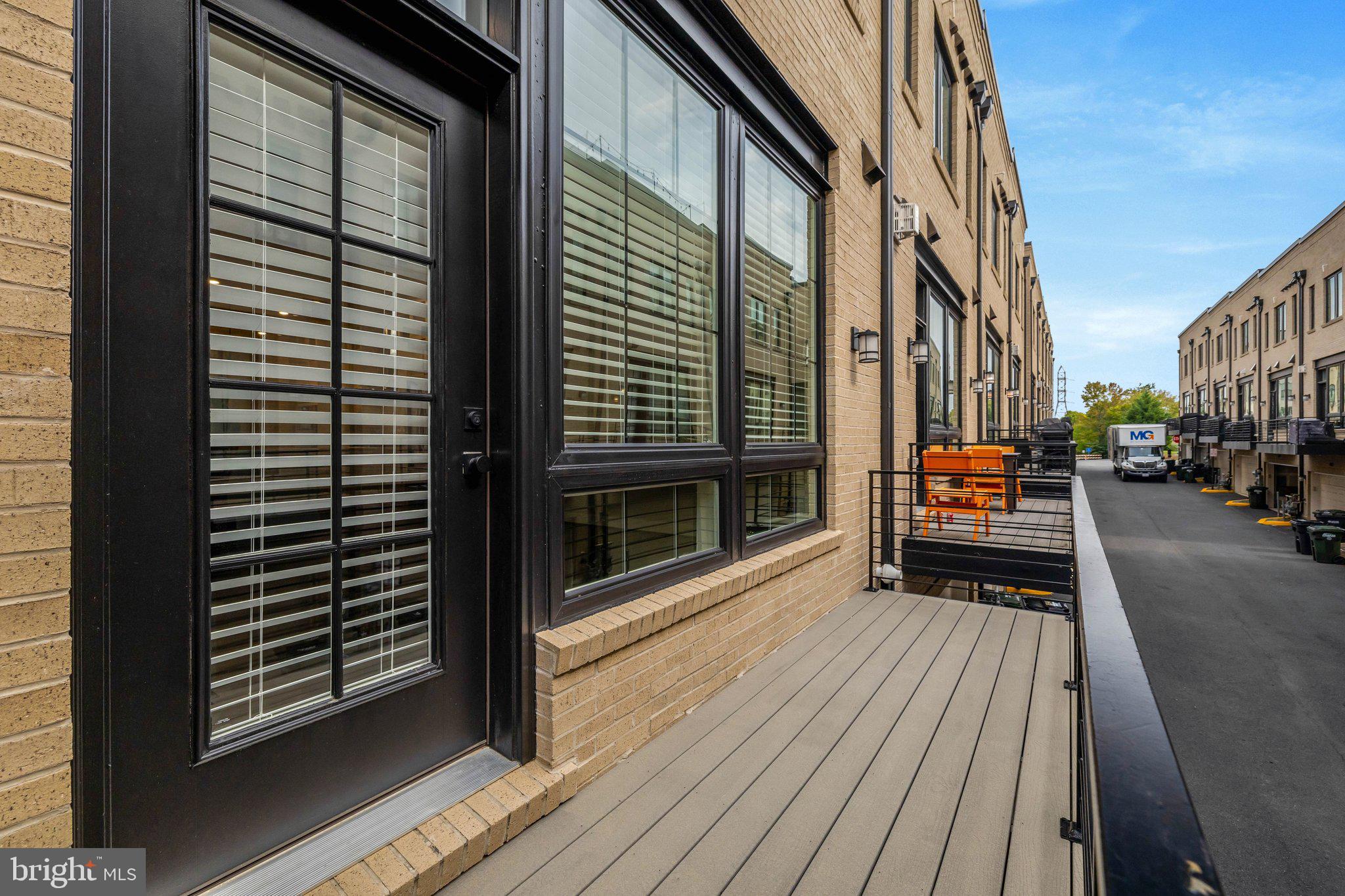 1888 Easterly Road Reston, VA 20190 - Photo 12 of 63 Balcony running width of townhouse